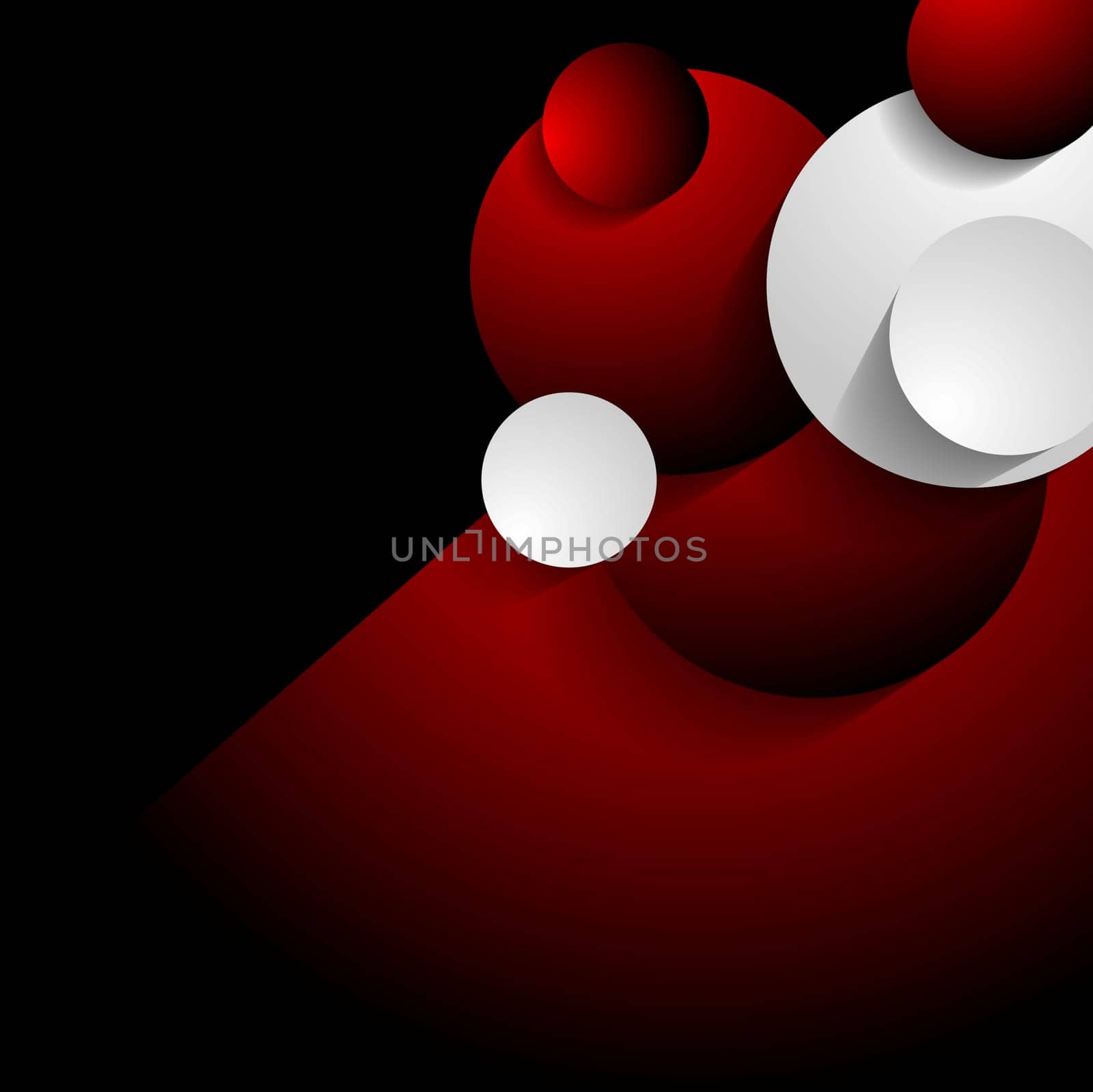 Concept circle shapes vector design