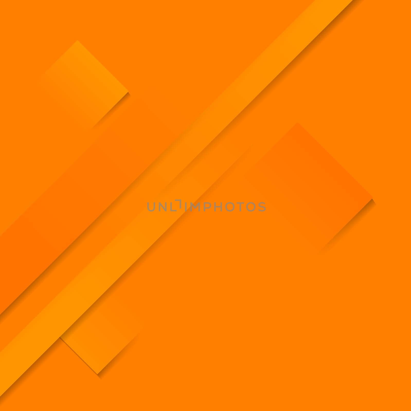 Bright orange tech vector abstraction