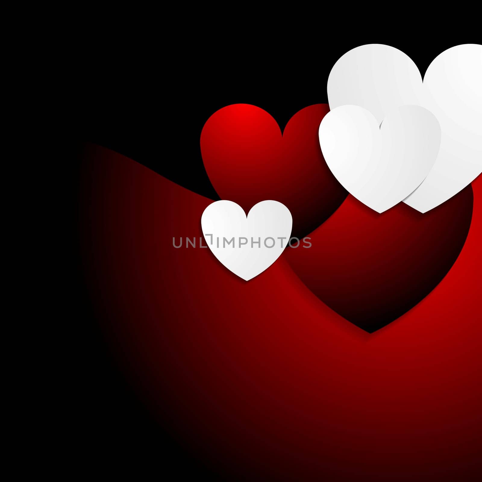 Valentines Day vector background