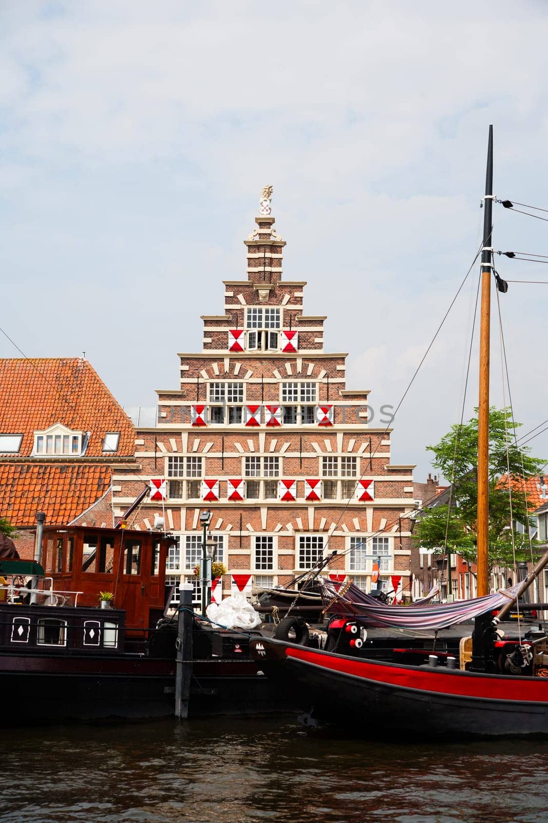 Stadstimmerwerf Galgewater in Leiden, the Netherlands.