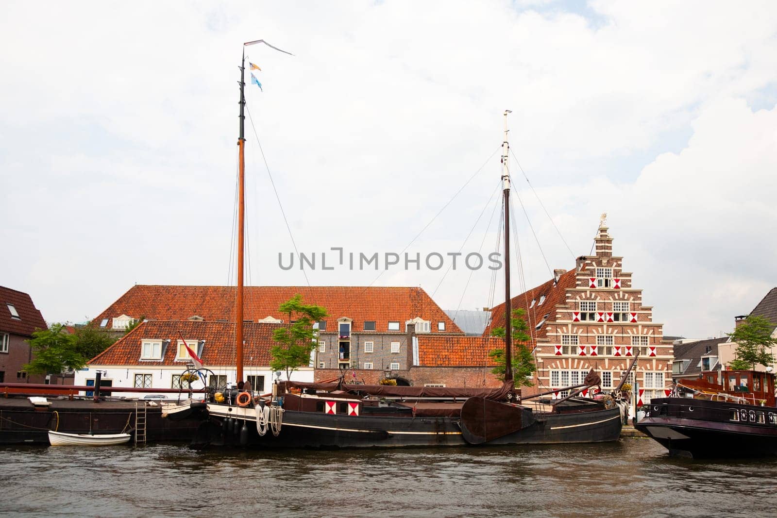 Stadstimmerwerf Galgewater in Leiden, the Netherlands.