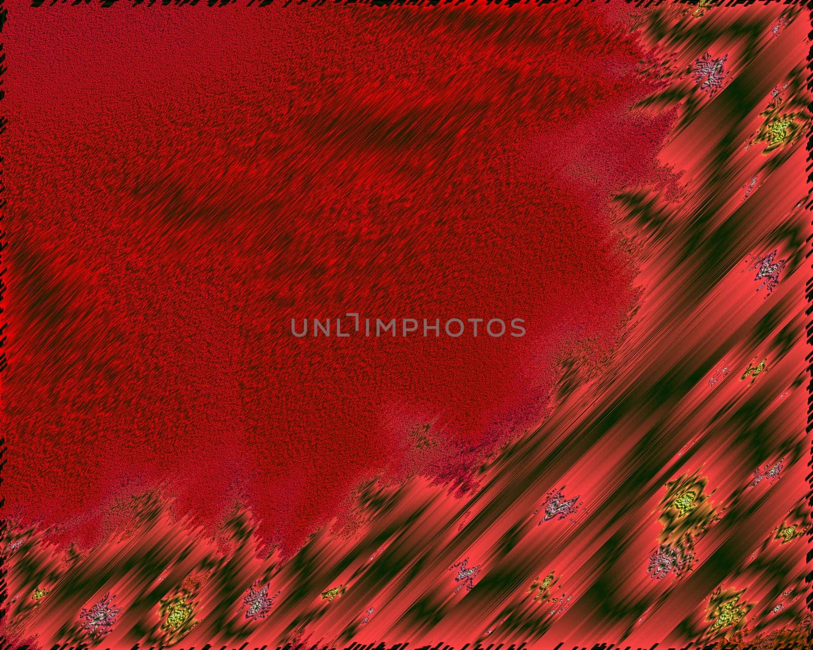 Red background