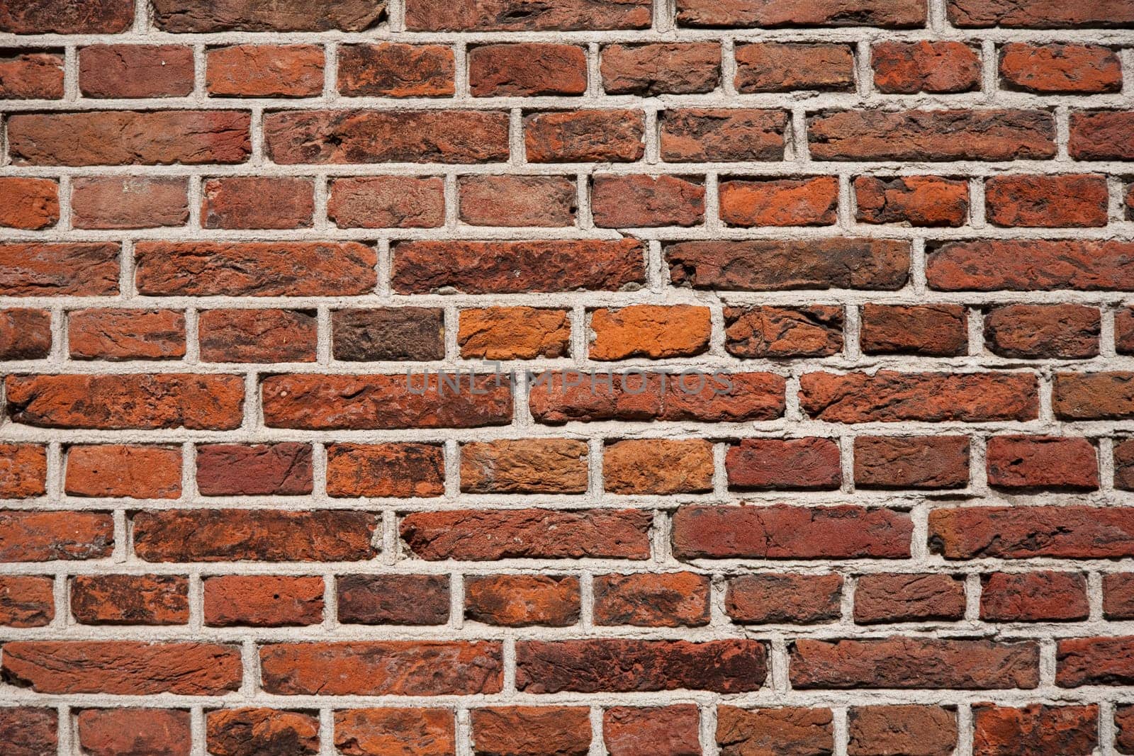 Close up image of a brick wall background.
