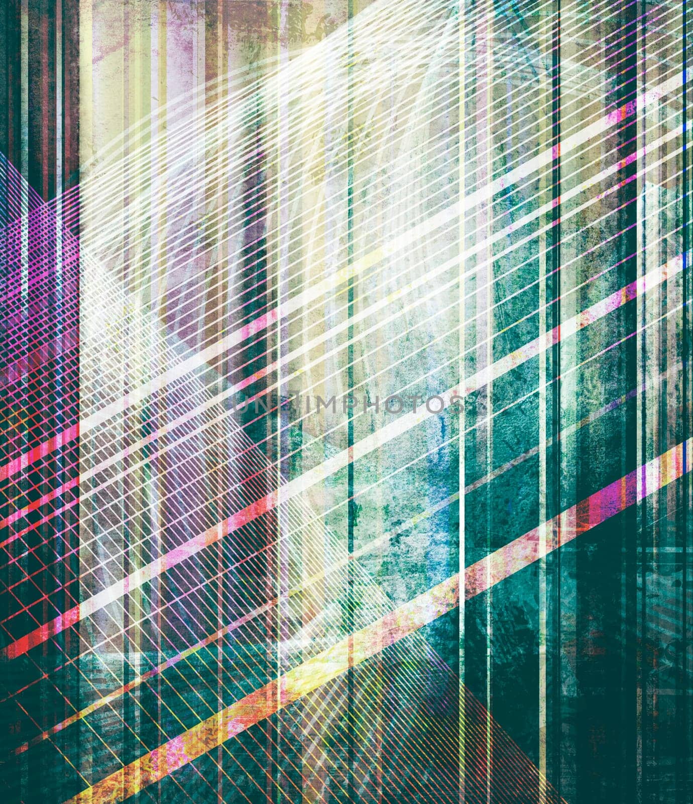 abstract stripe pattern old