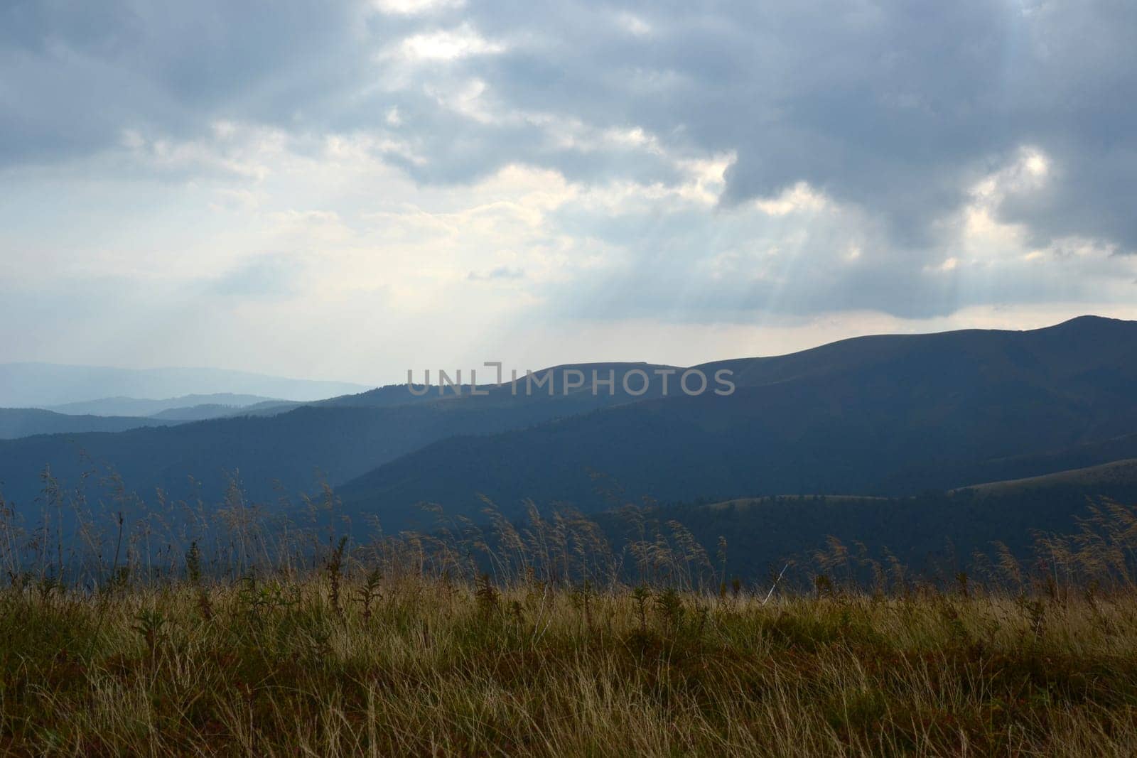 mountain, sky, cloud, eternity, nature, tranquil, hill, scene, ridge