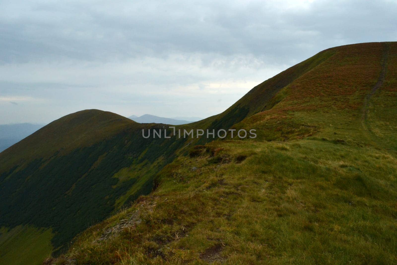mountain, sky, cloud, eternity, nature, tranquil, hill, scene, ridge