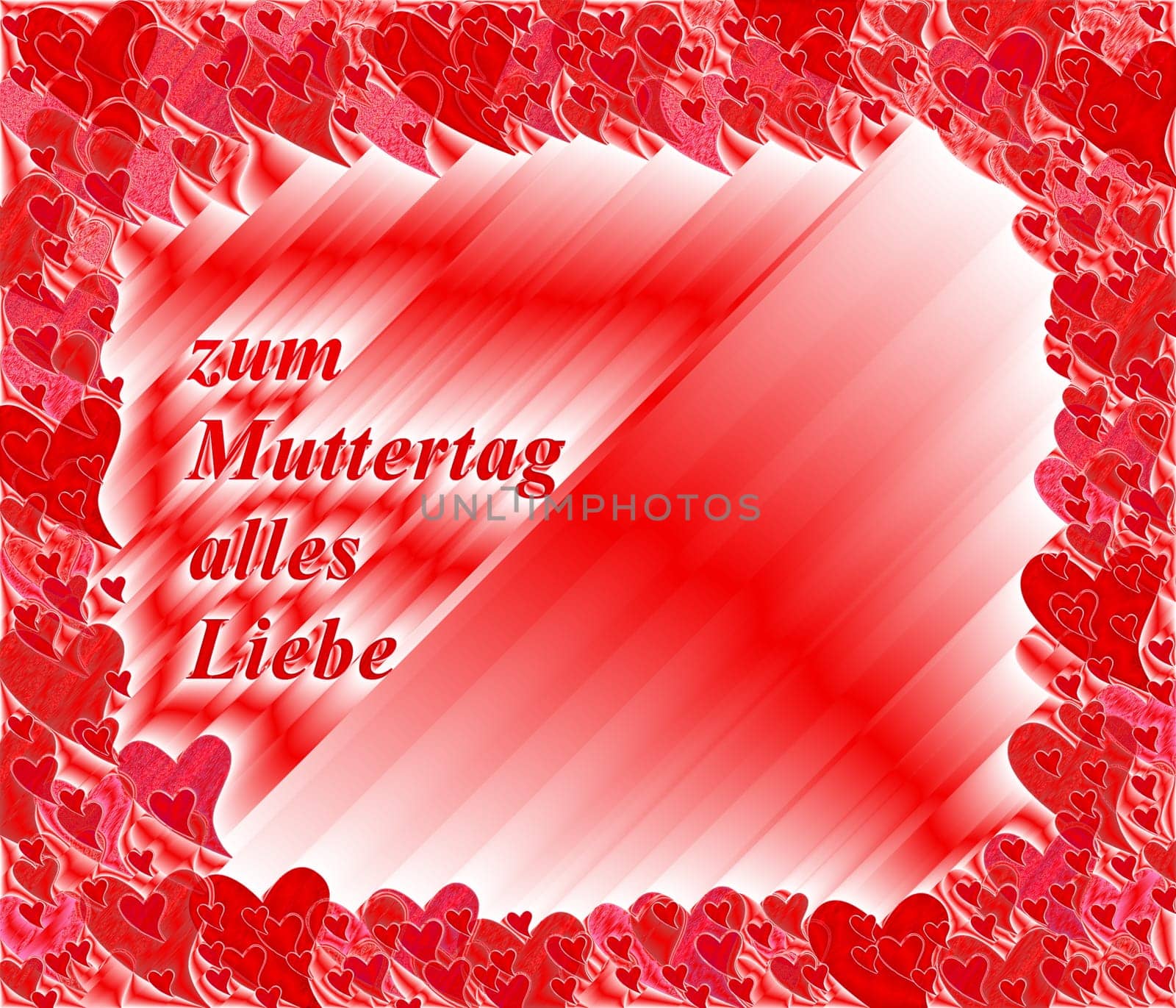 Red background