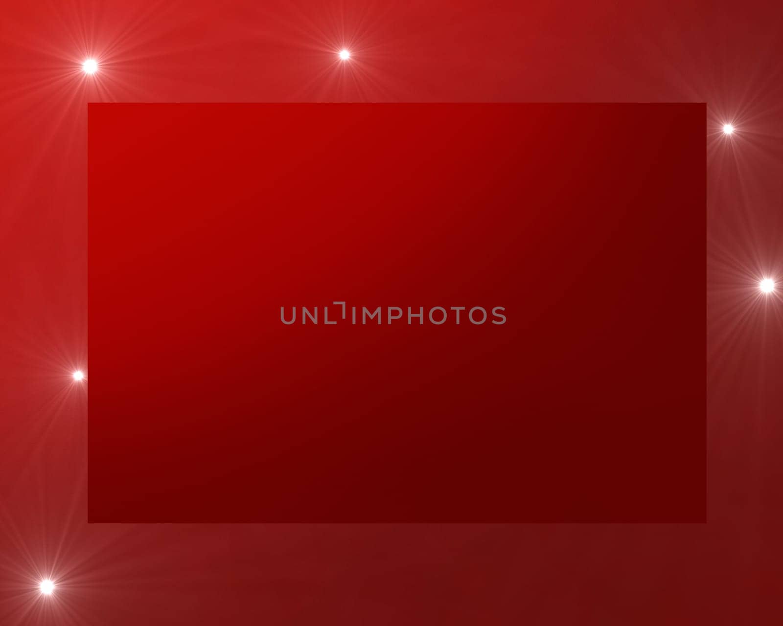 Red background