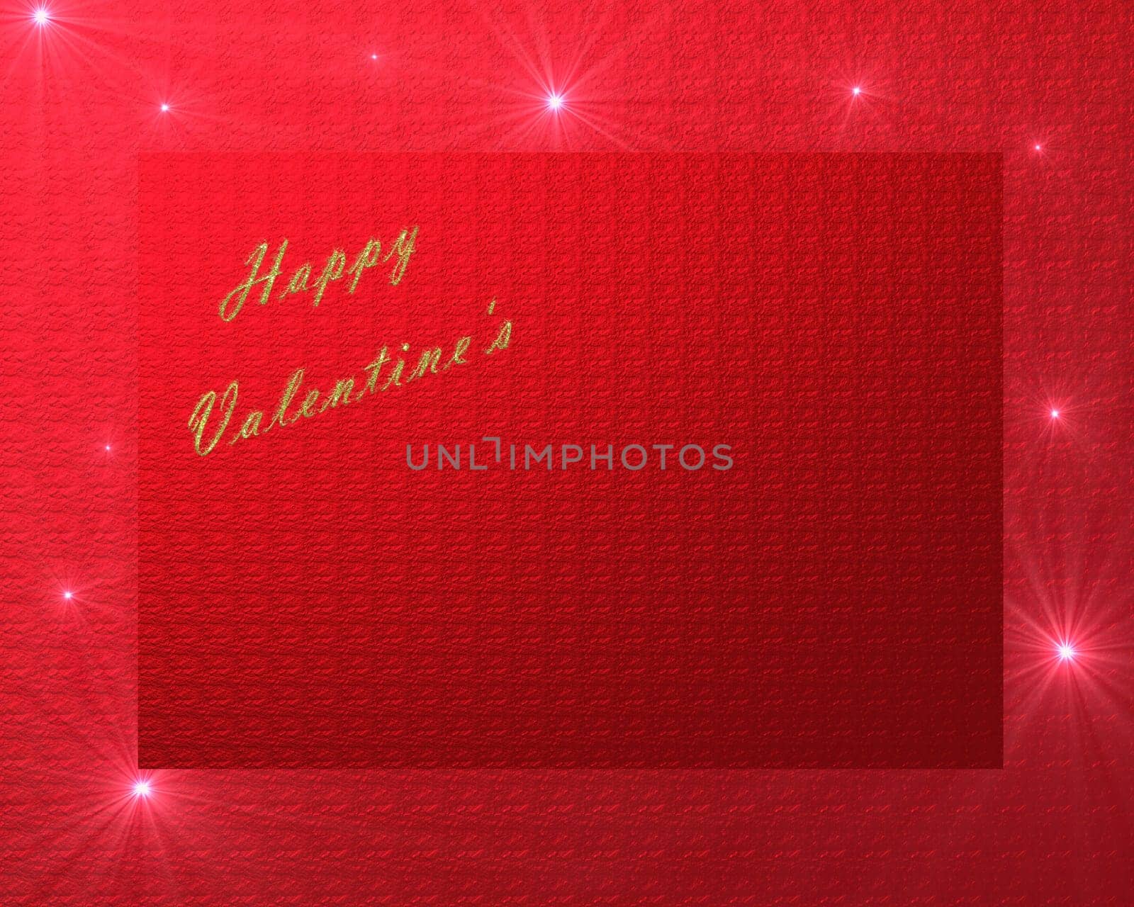 Red background