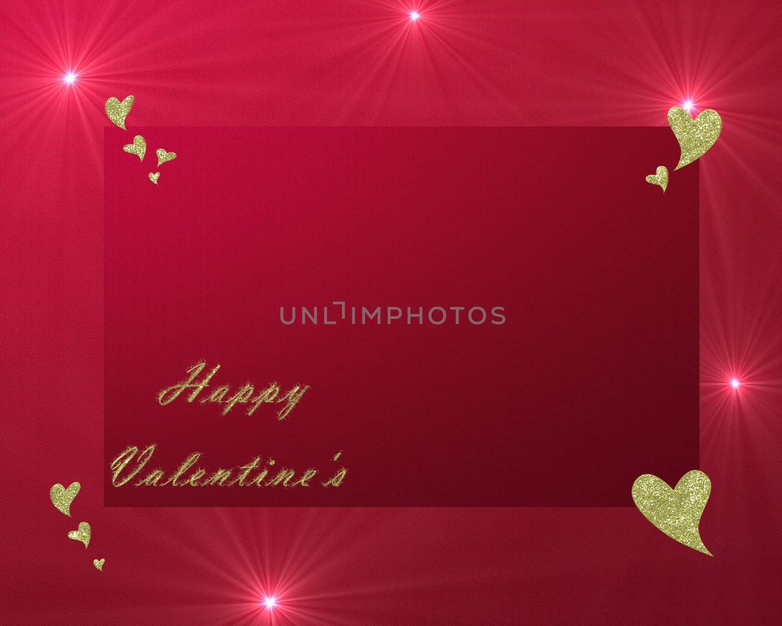 Red background