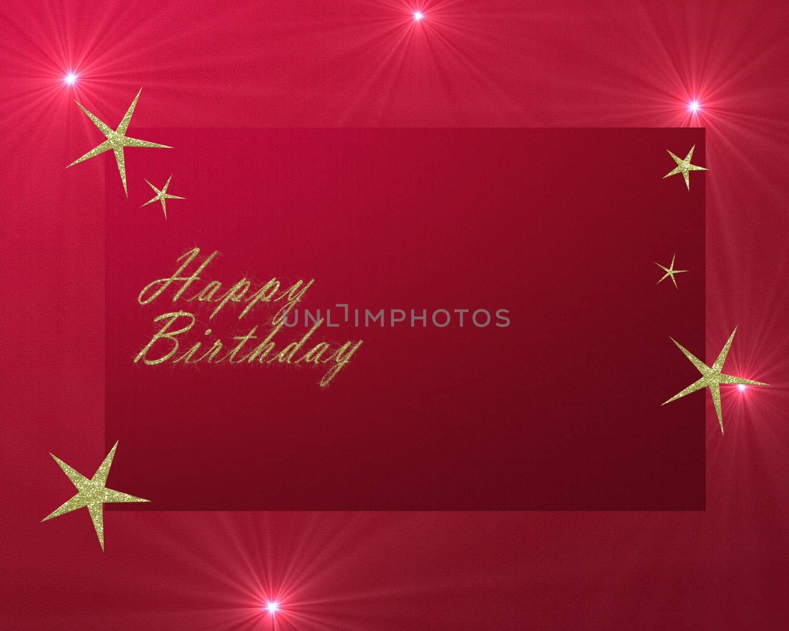 Red background