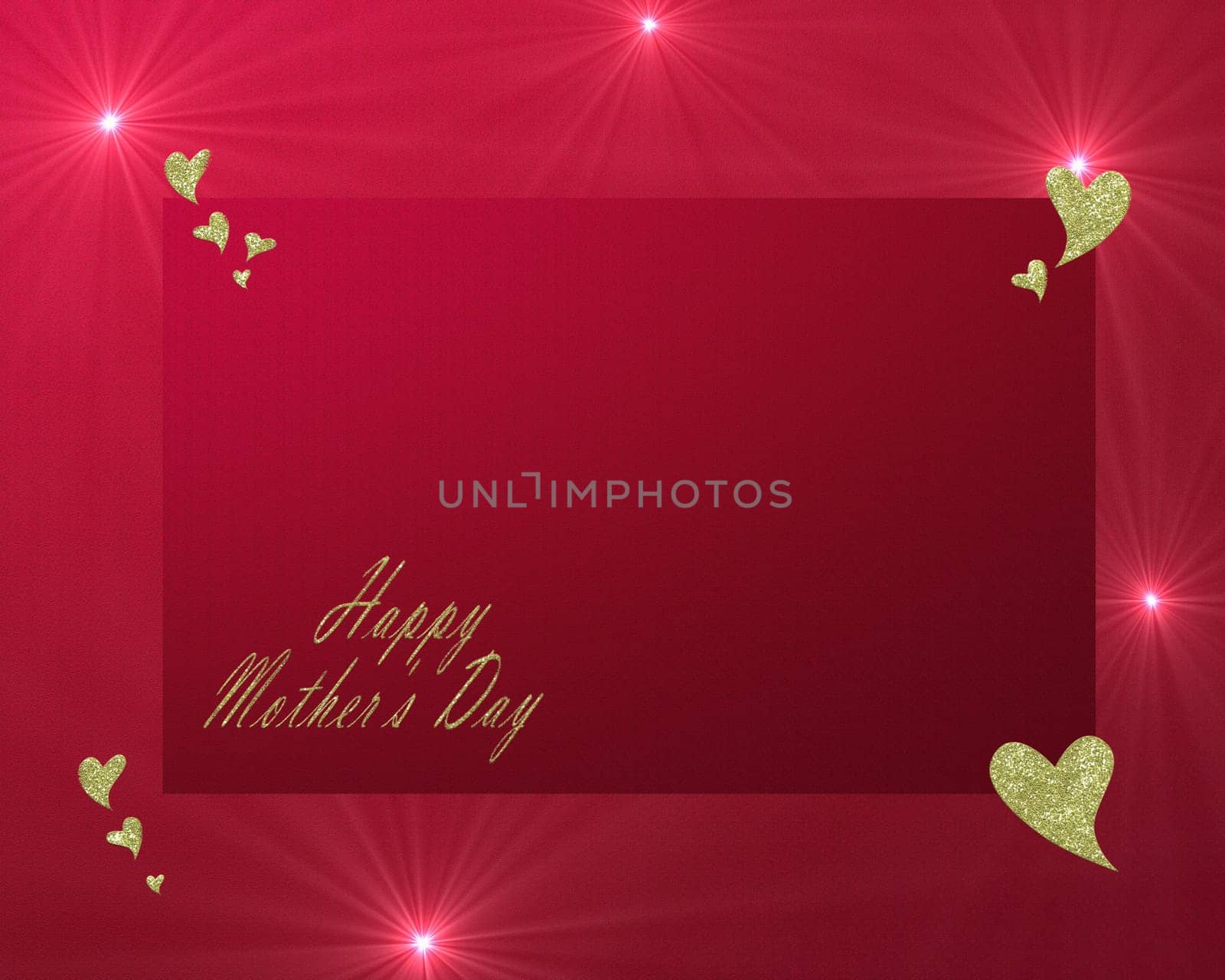 Red background
