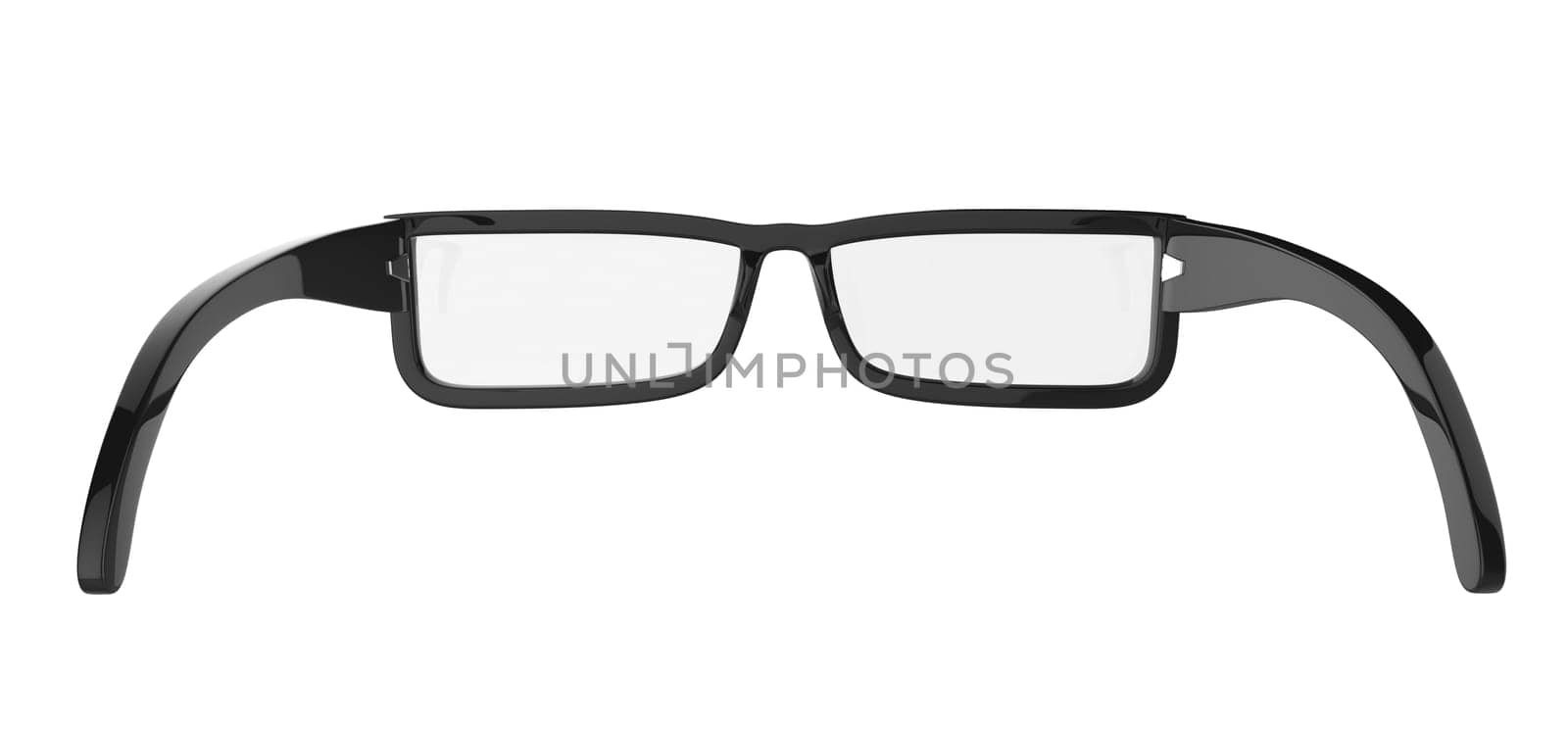 Eyeglasses isolated on white background