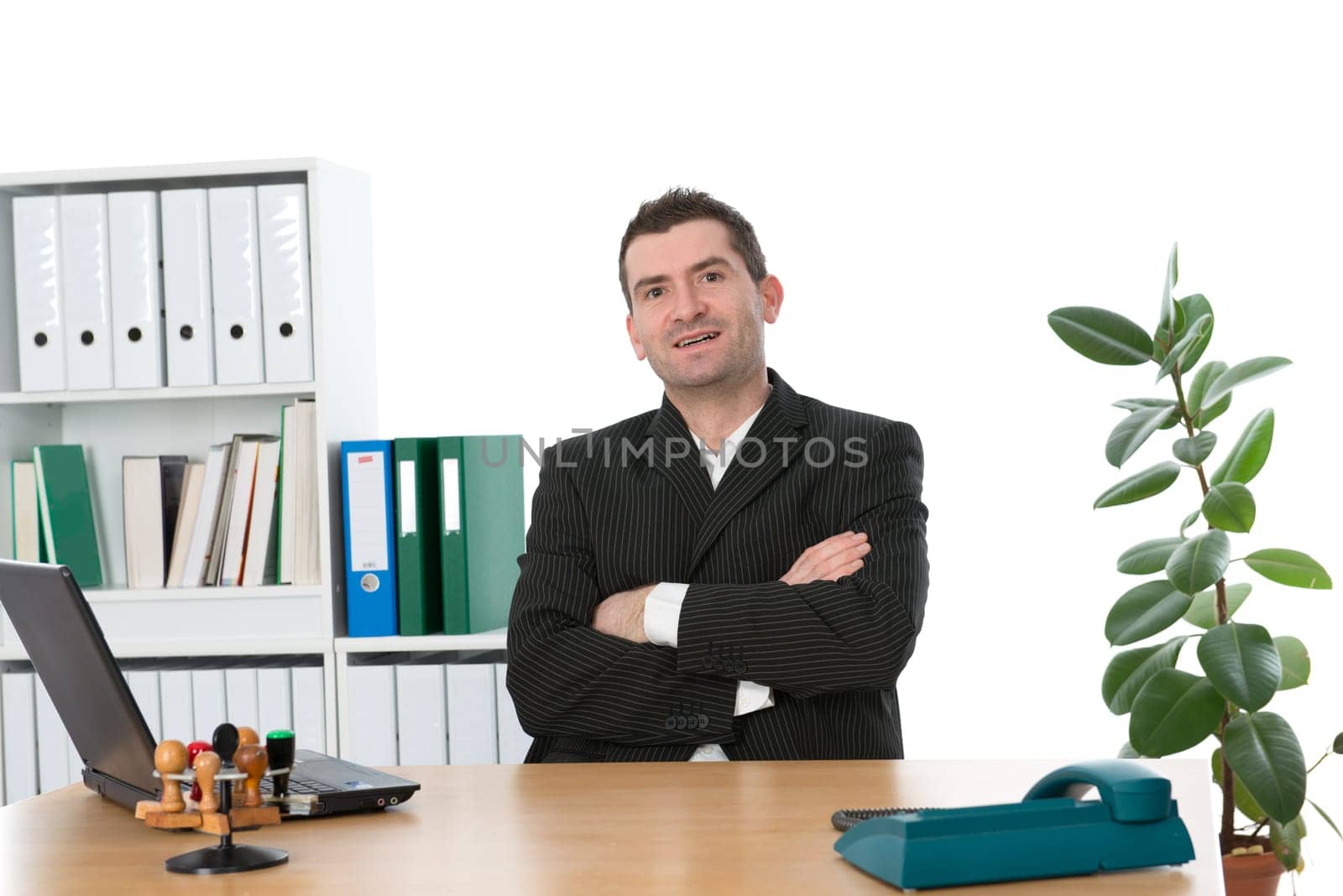 friendly businessman