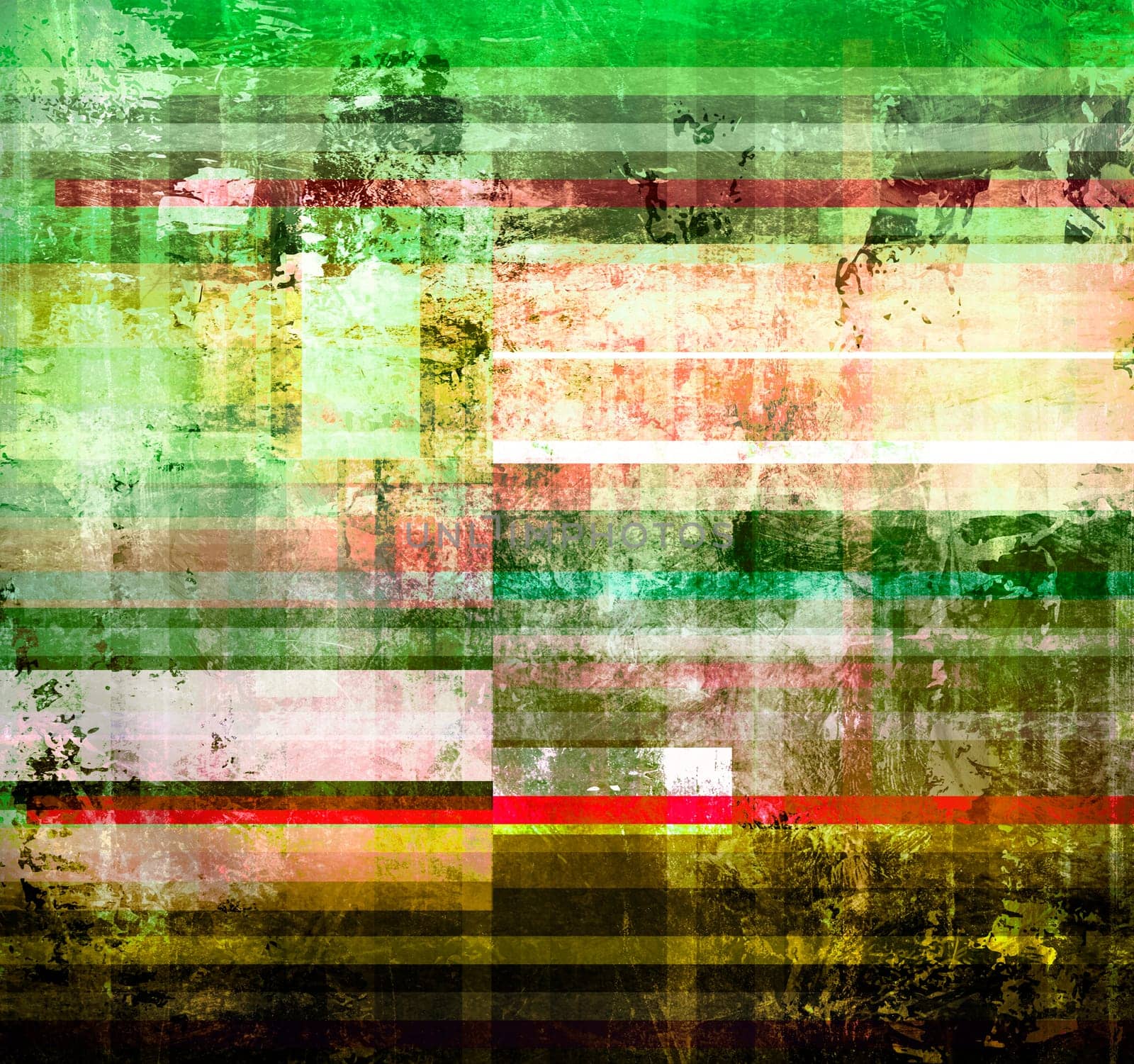 abstract strip pattern old