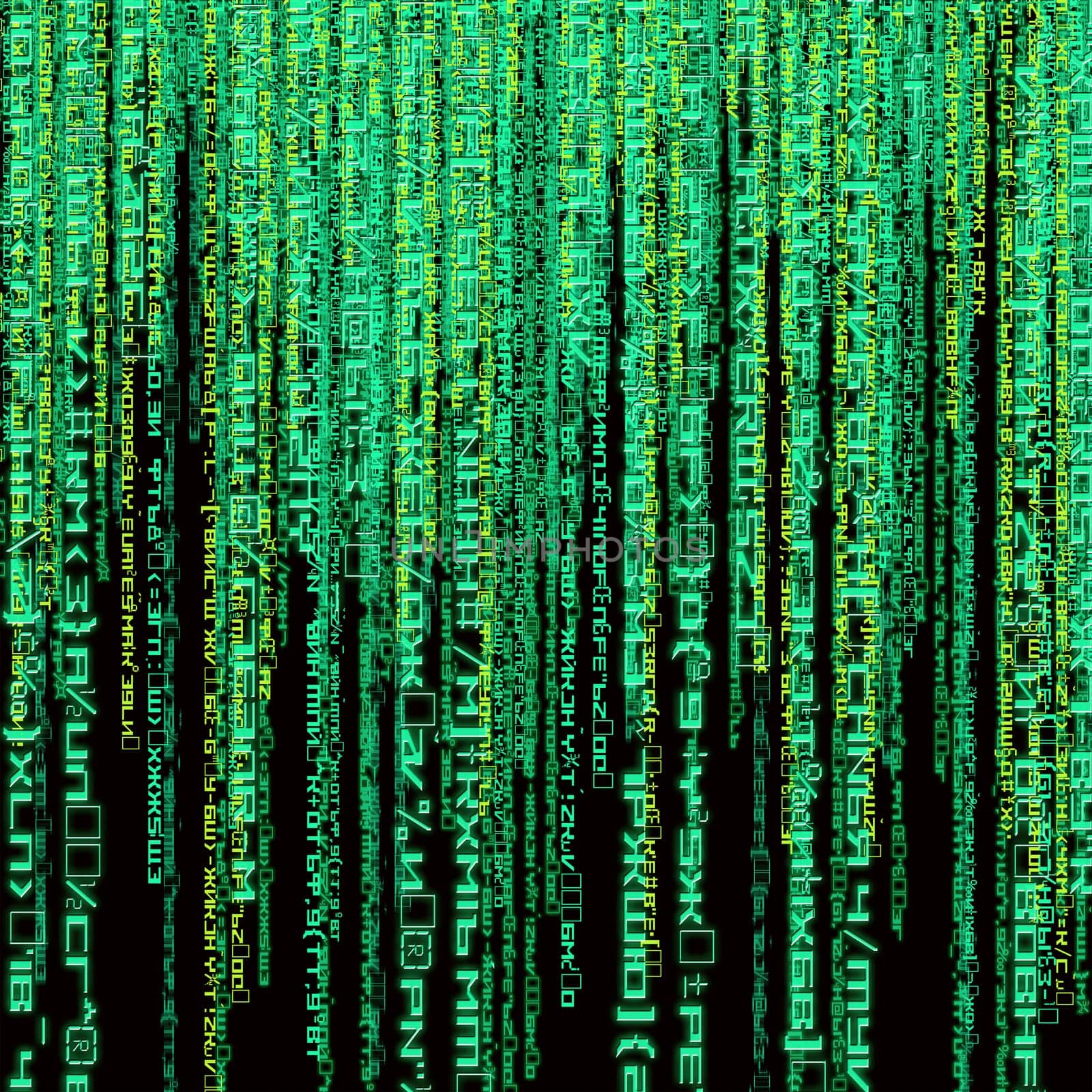 digital green abstract background