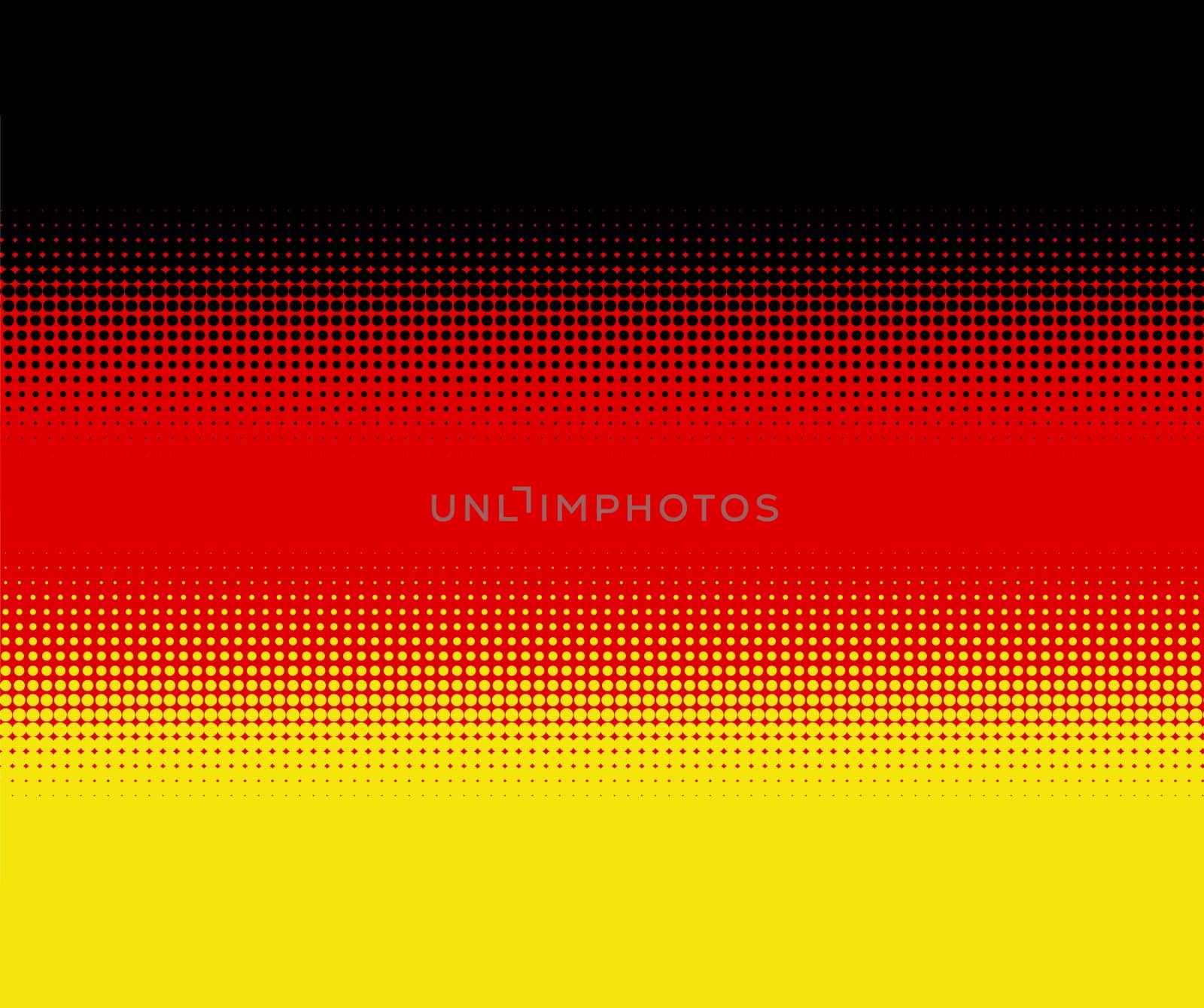 Germany threads with gradient from dots