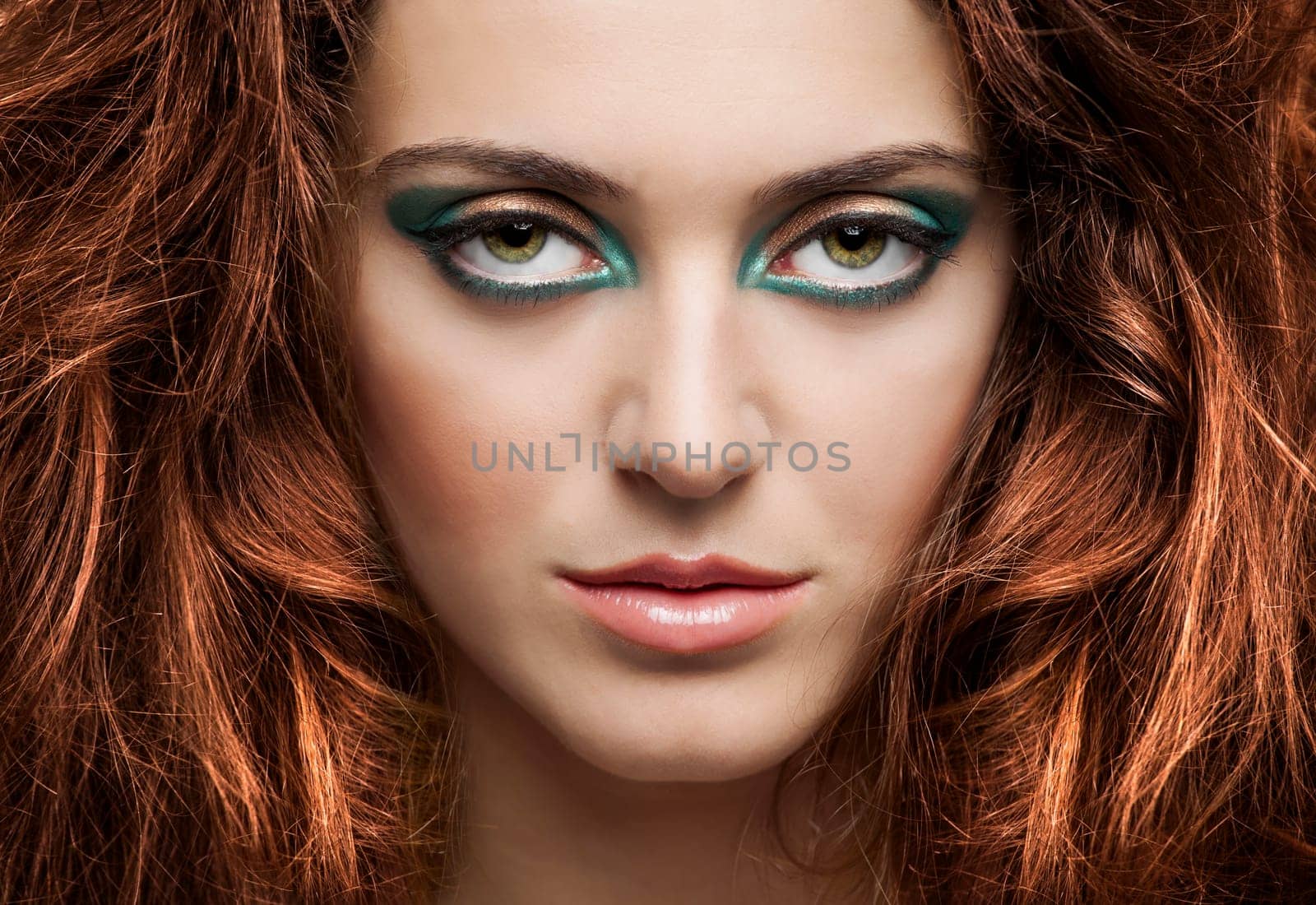 Studio portrait of a beautiful and fashion woman