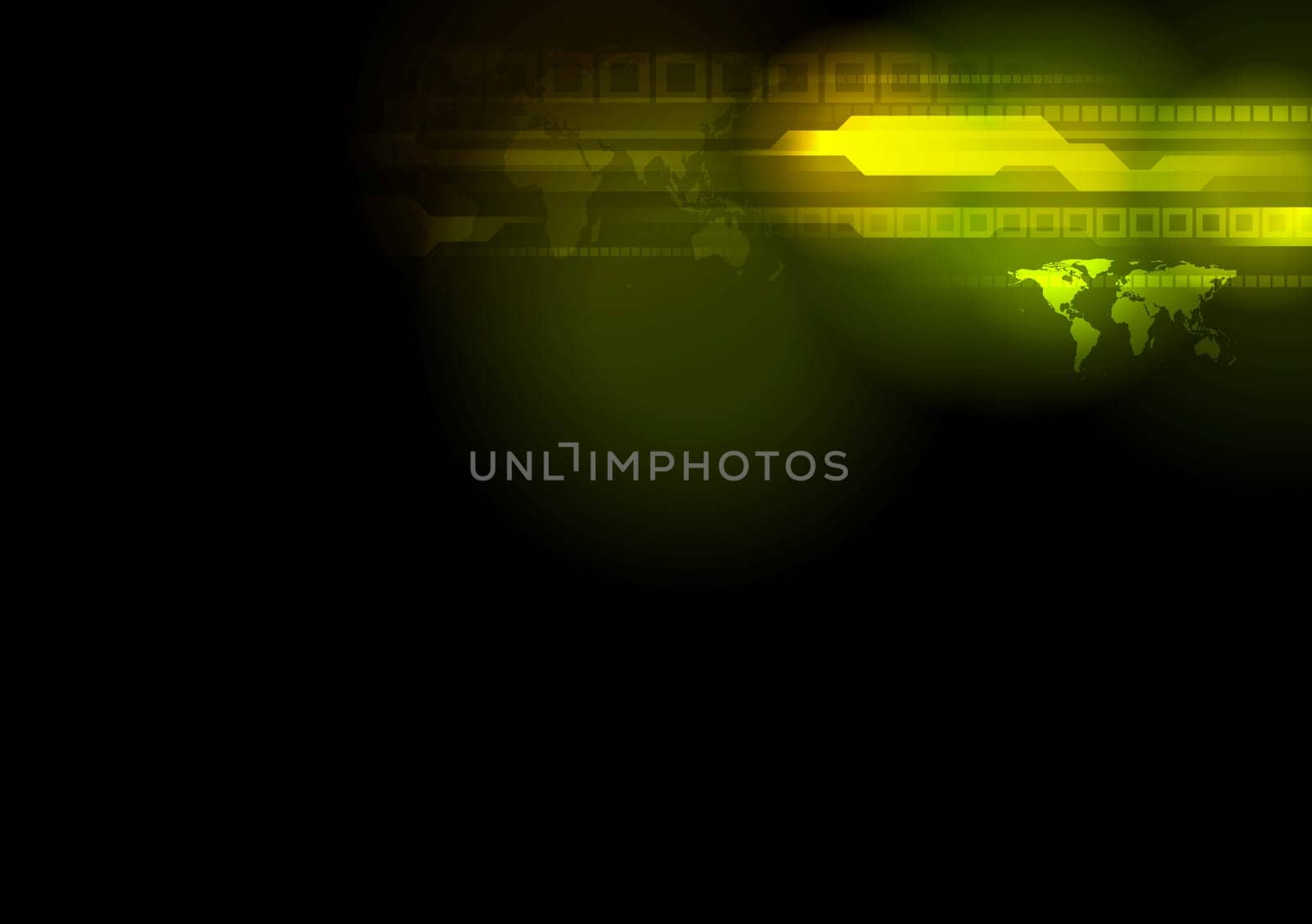 Abstract technology bright vector background