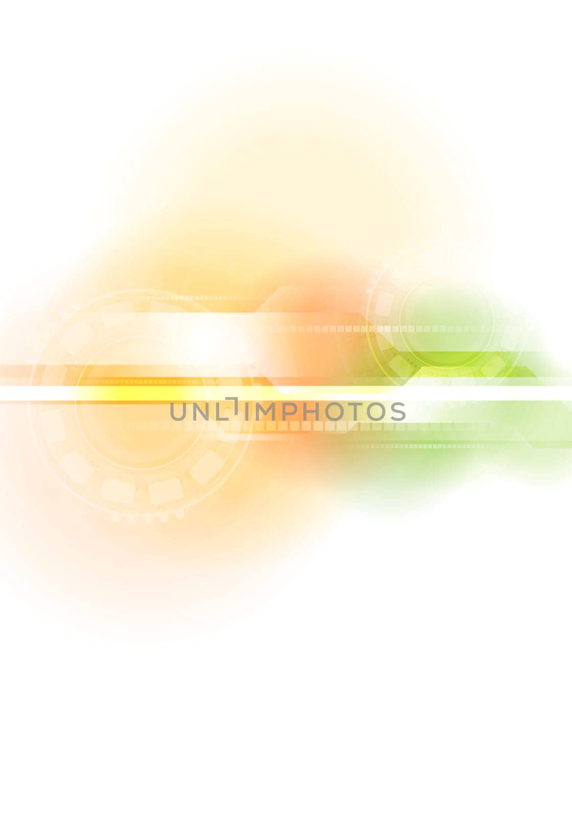 Abstract tech vector bright background
