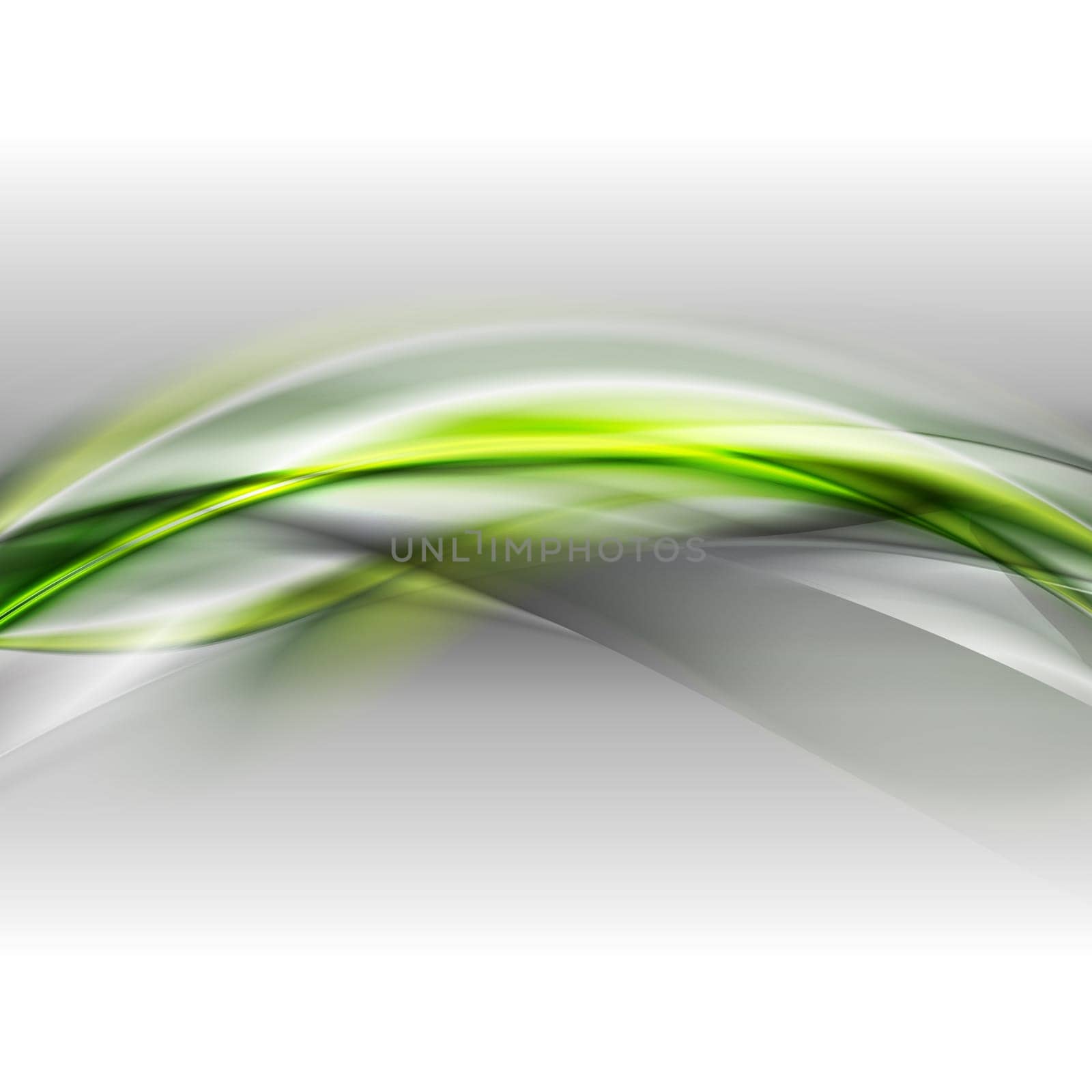 Abstract glow waves vector background