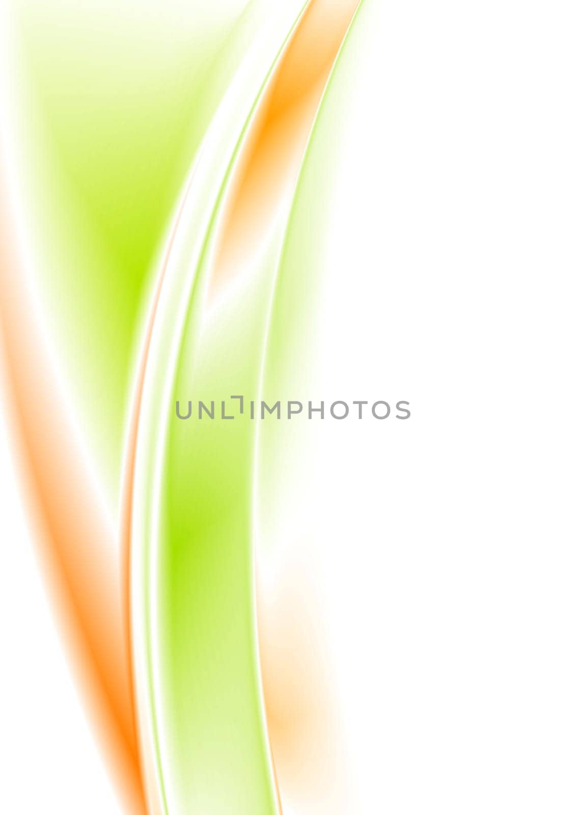 Smooth vector waves abstract background