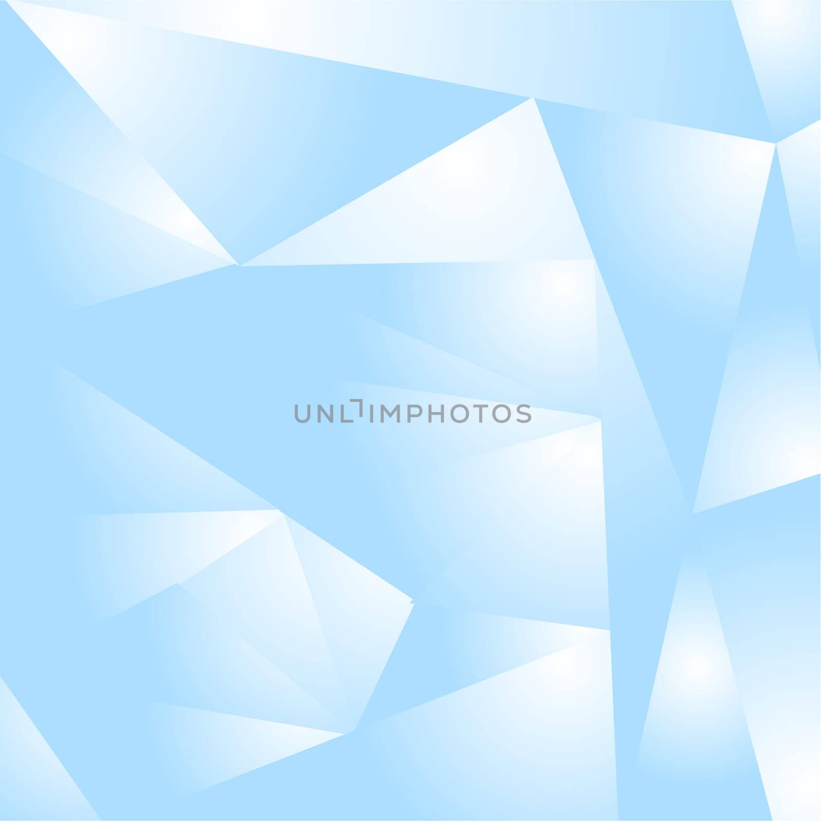 Light blue technical triangles. Vector background eps 10