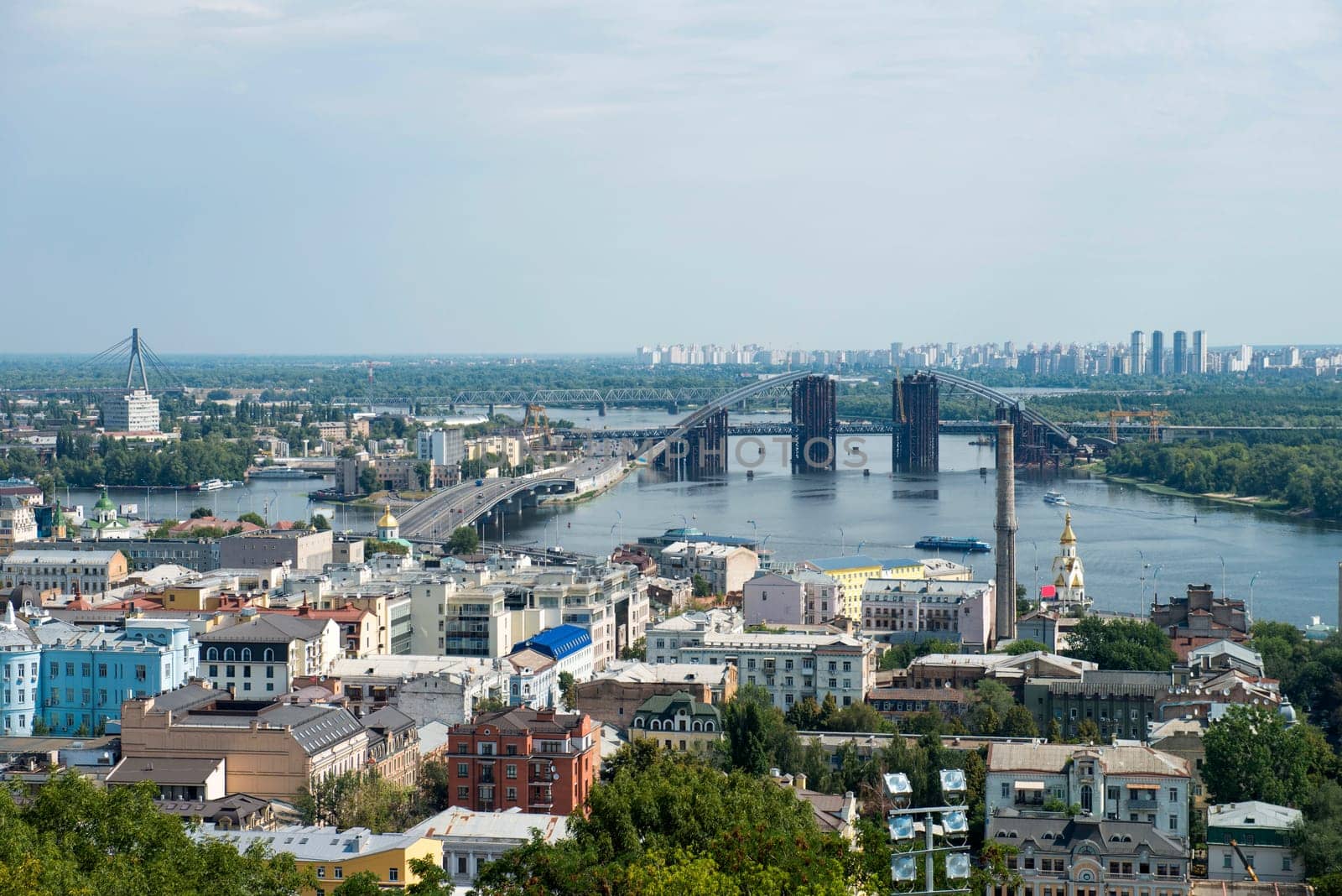 View of Dnepr river in Kiev