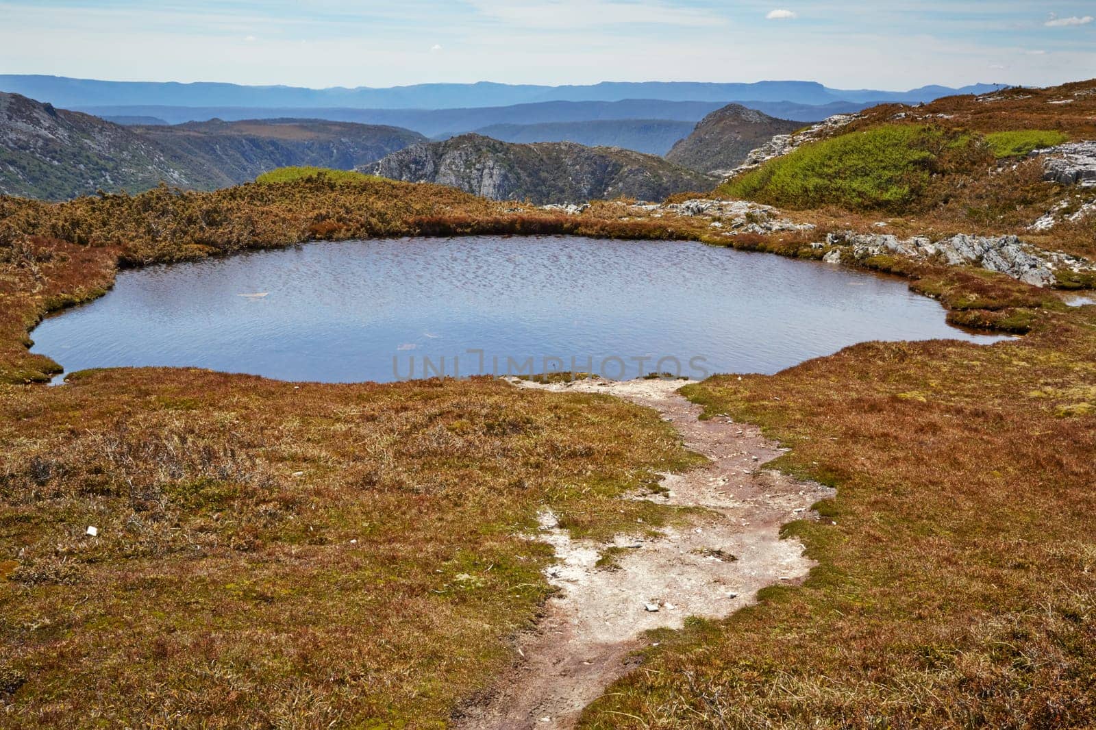 Mountain tarn at Cradle Mountain