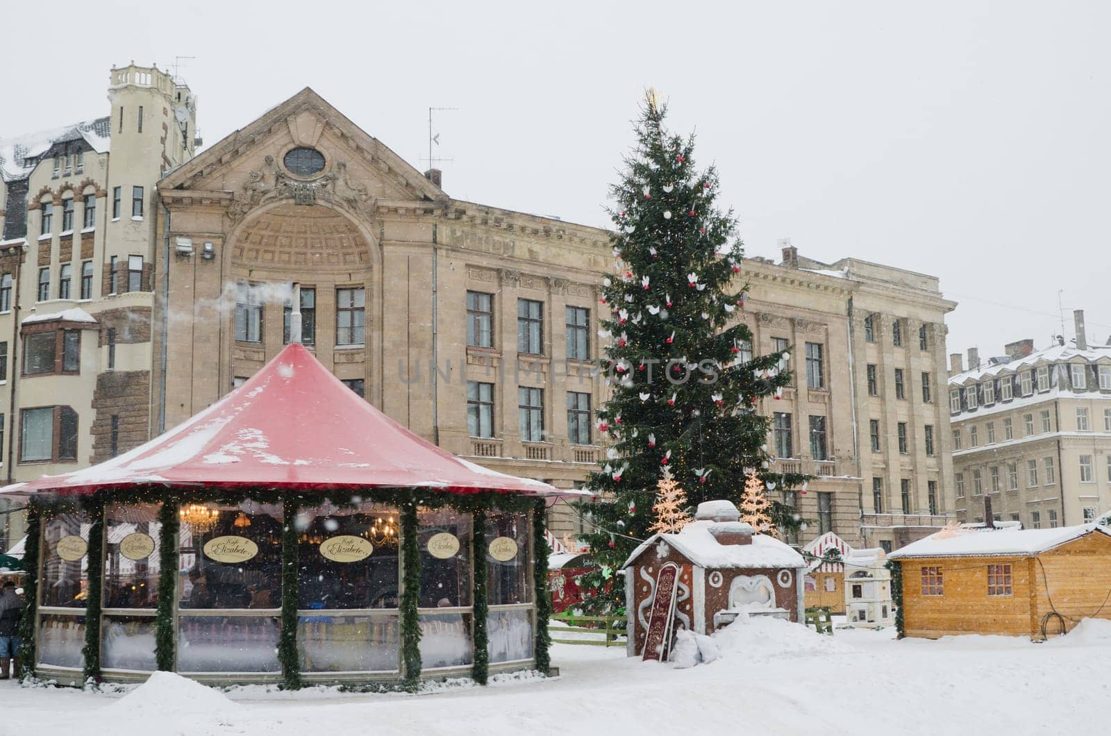 RIGA, LATVIA - DECEMBER 24