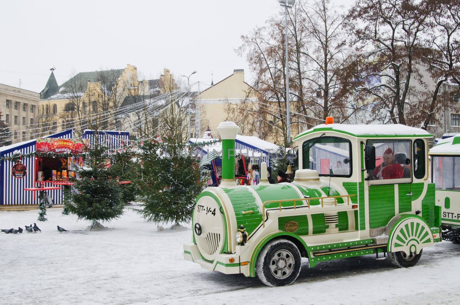 RIGA, LATVIA - DECEMBER 24