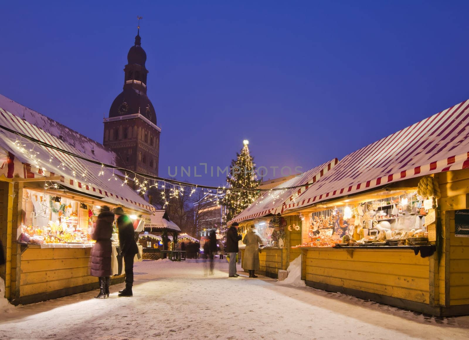 RIGA, LATVIA - DECEMBER 24
