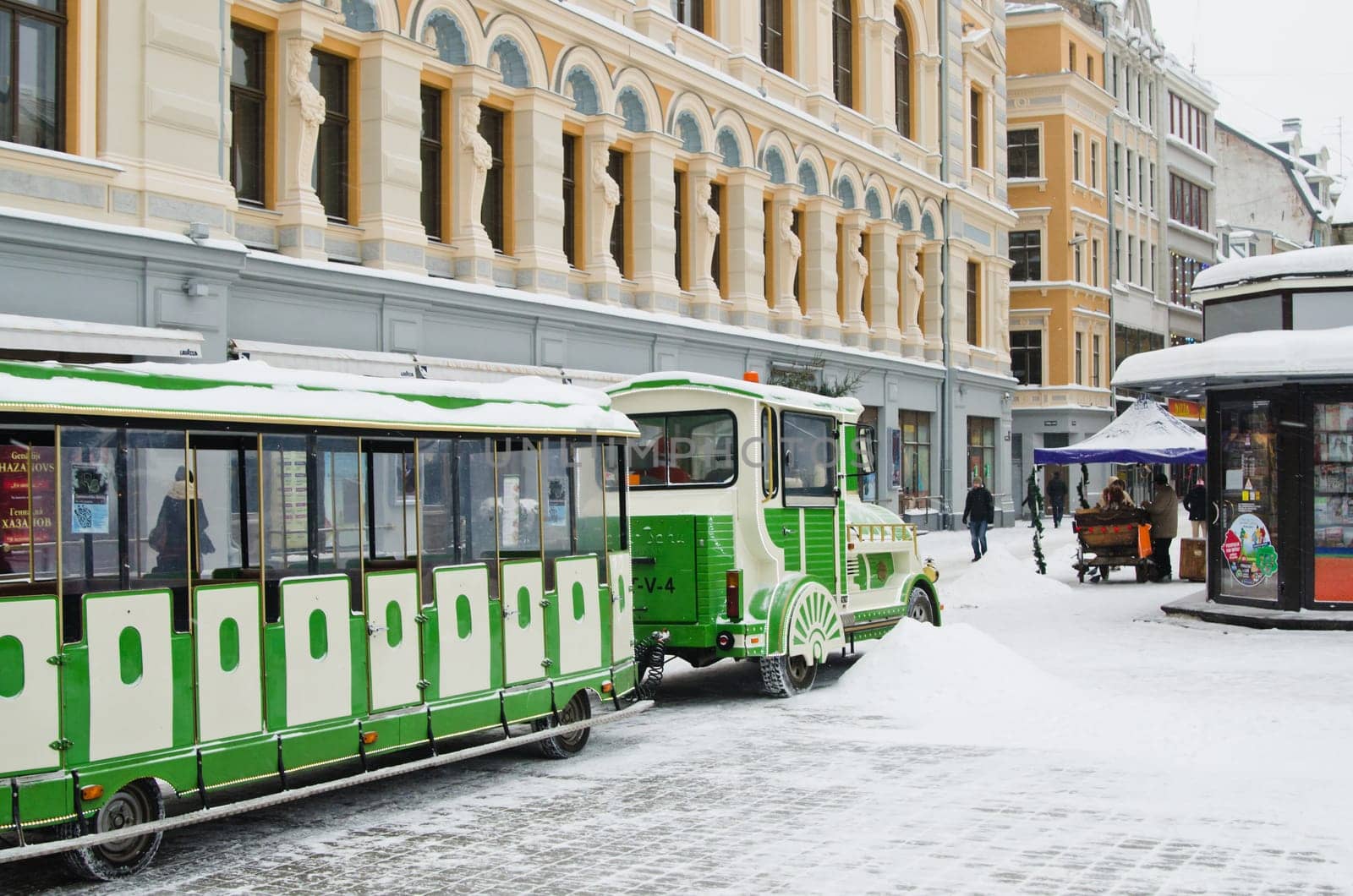 RIGA, LATVIA - DECEMBER 24
