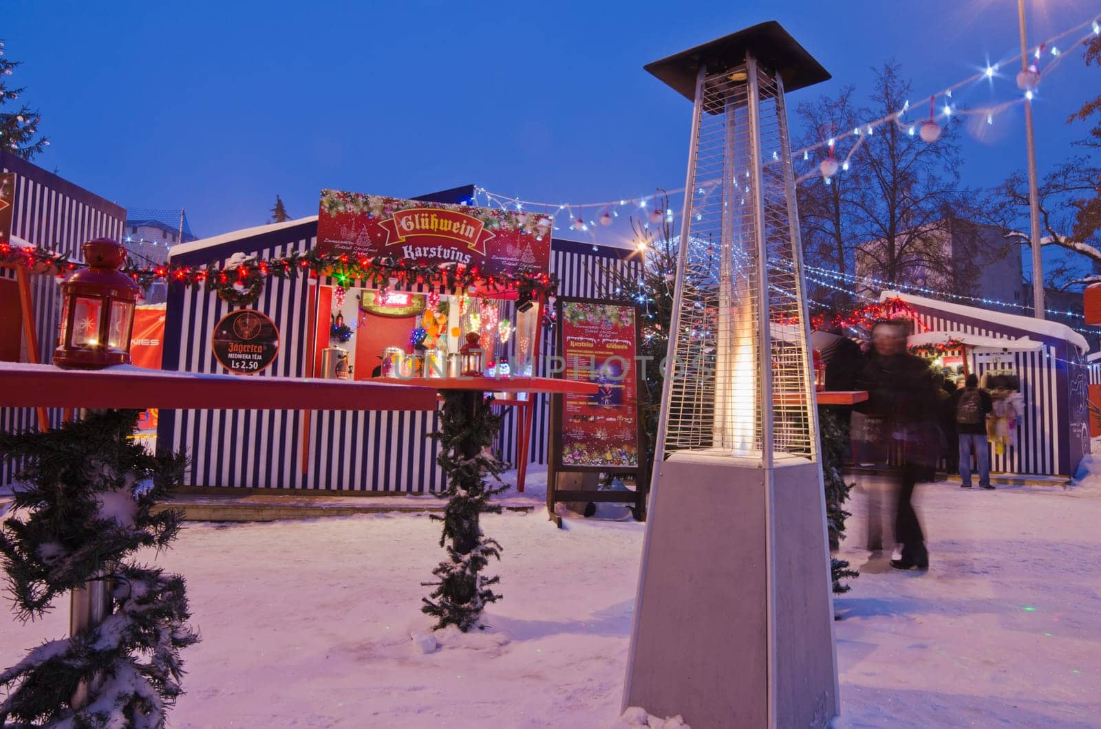 RIGA, LATVIA - DECEMBER 24