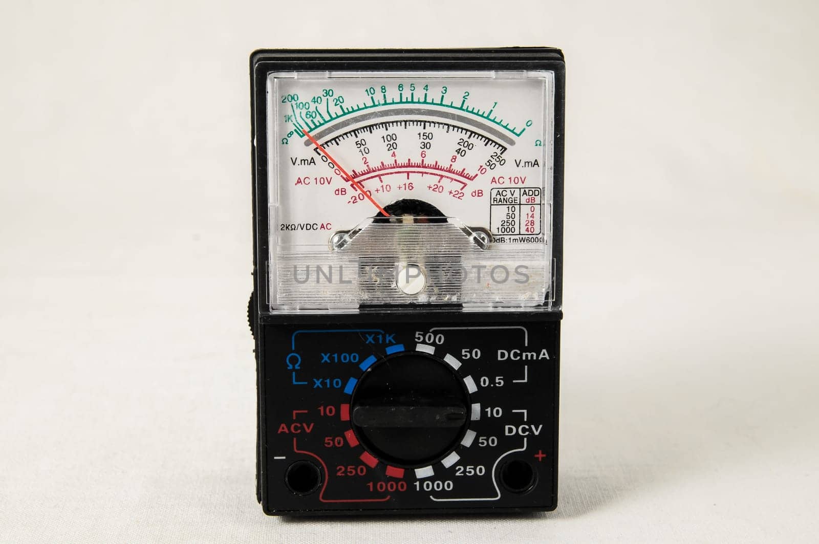Classic New Electricity Simple Tester Tool on a White Background