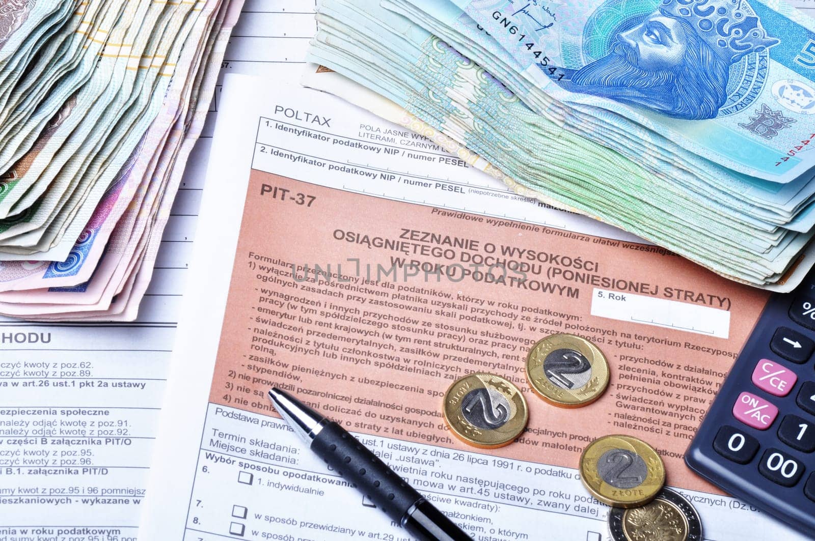 polish tax forms,pit-36 and pit-37.