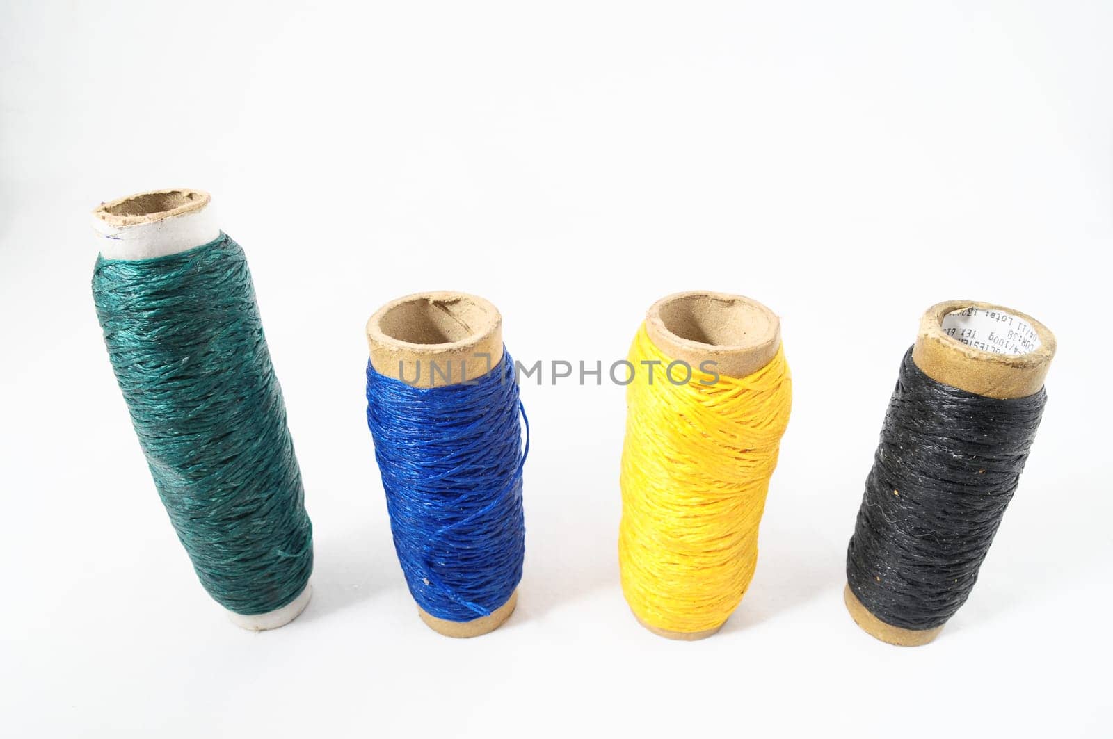 Roll of Twine isolated on a White Background