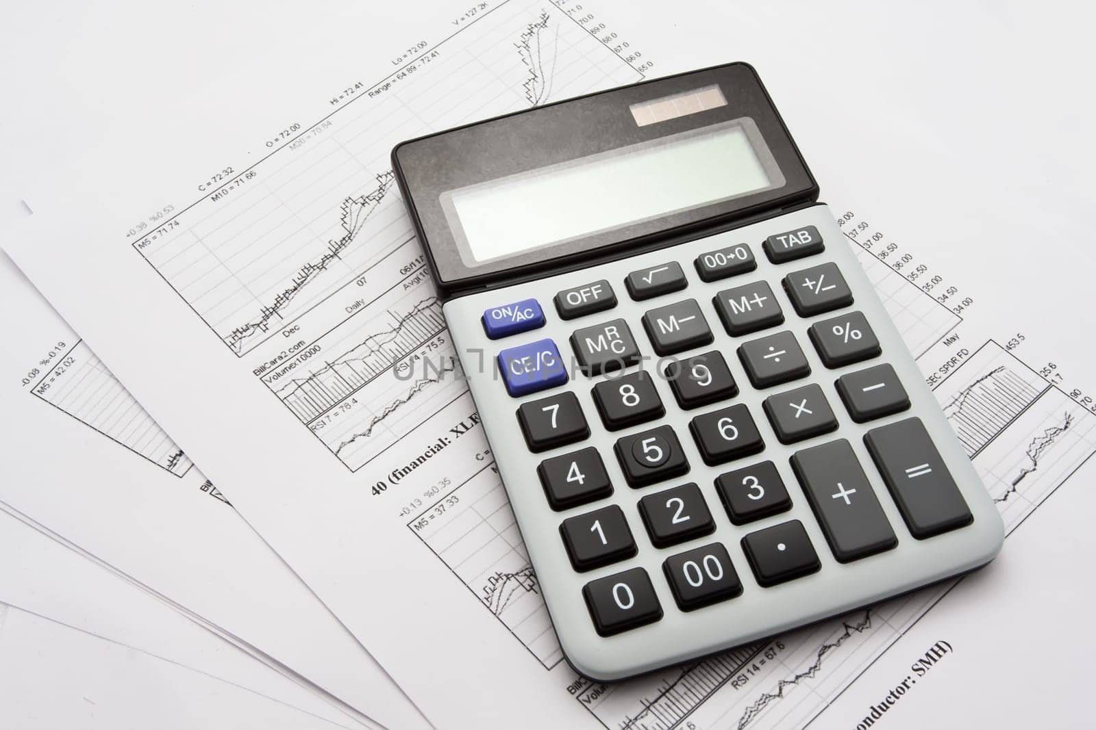 Close-up photo of business objects