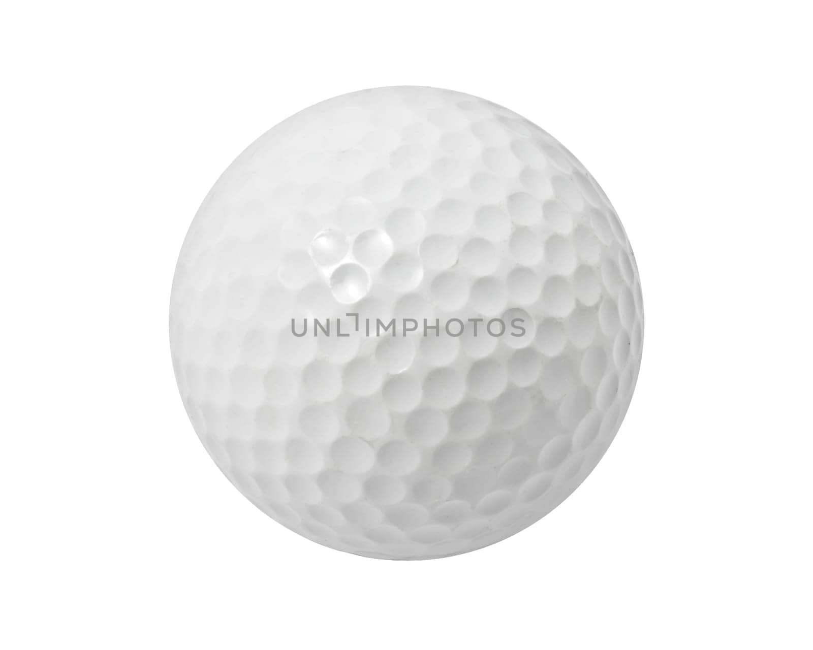Nice Golf ball isolated on white background