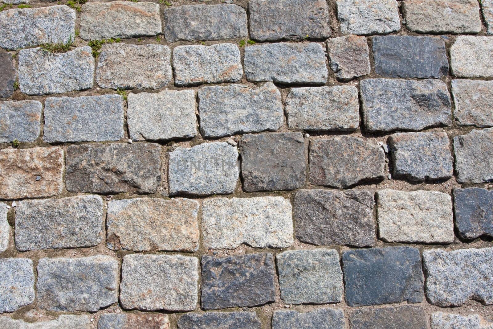 Beautiful photo of old natural stone pavement background