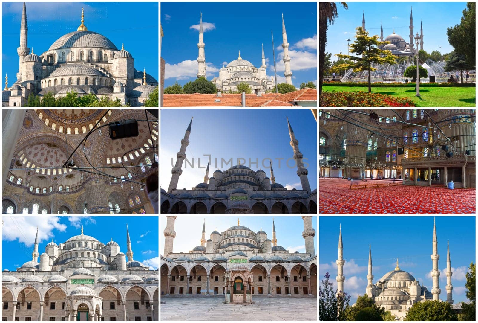 Sultan Ahmed Blue Mosque in Istanbul, Turkey