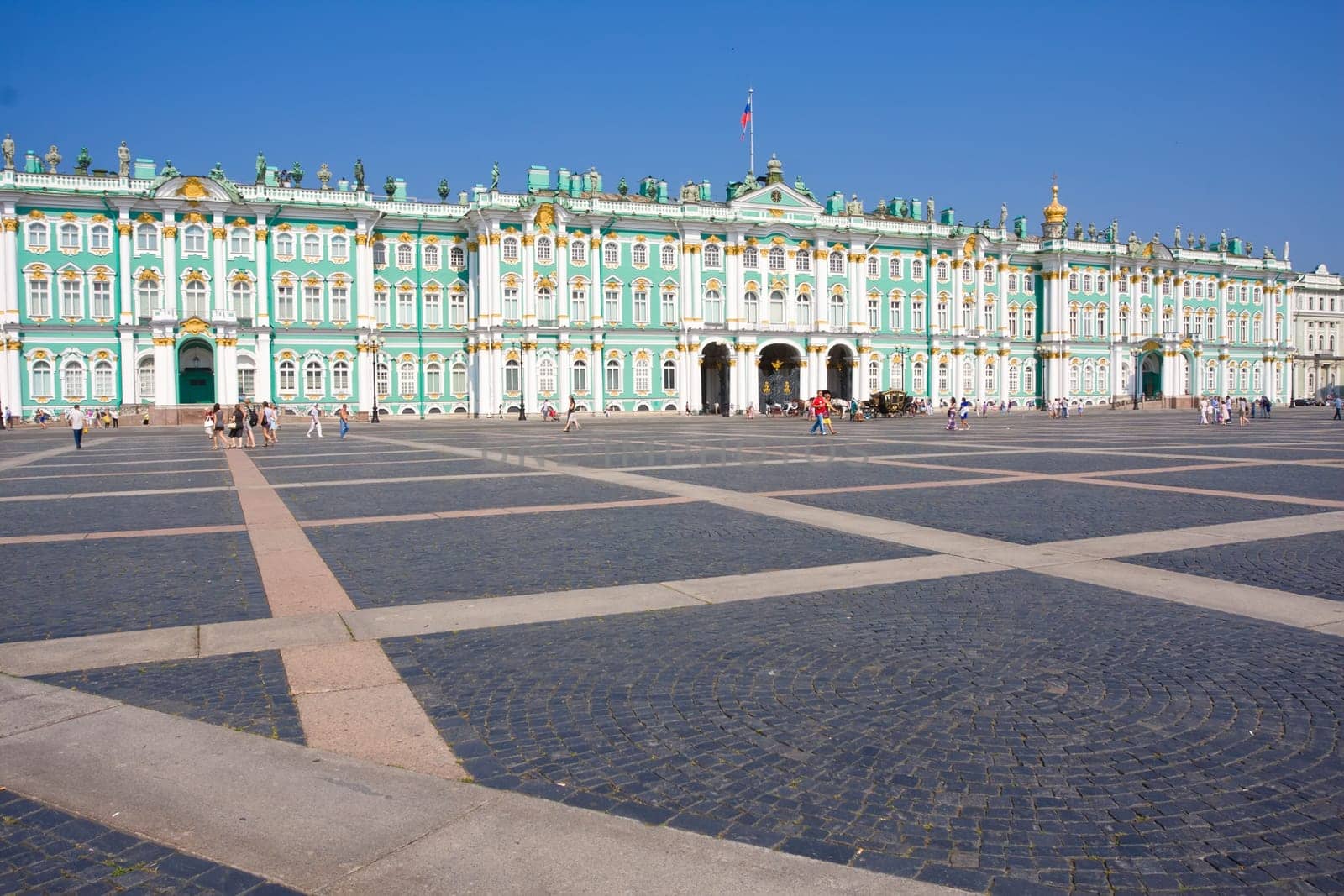 Hermitage Museum - Winter palace of Russian kings,  Saint Petersburg, Russia