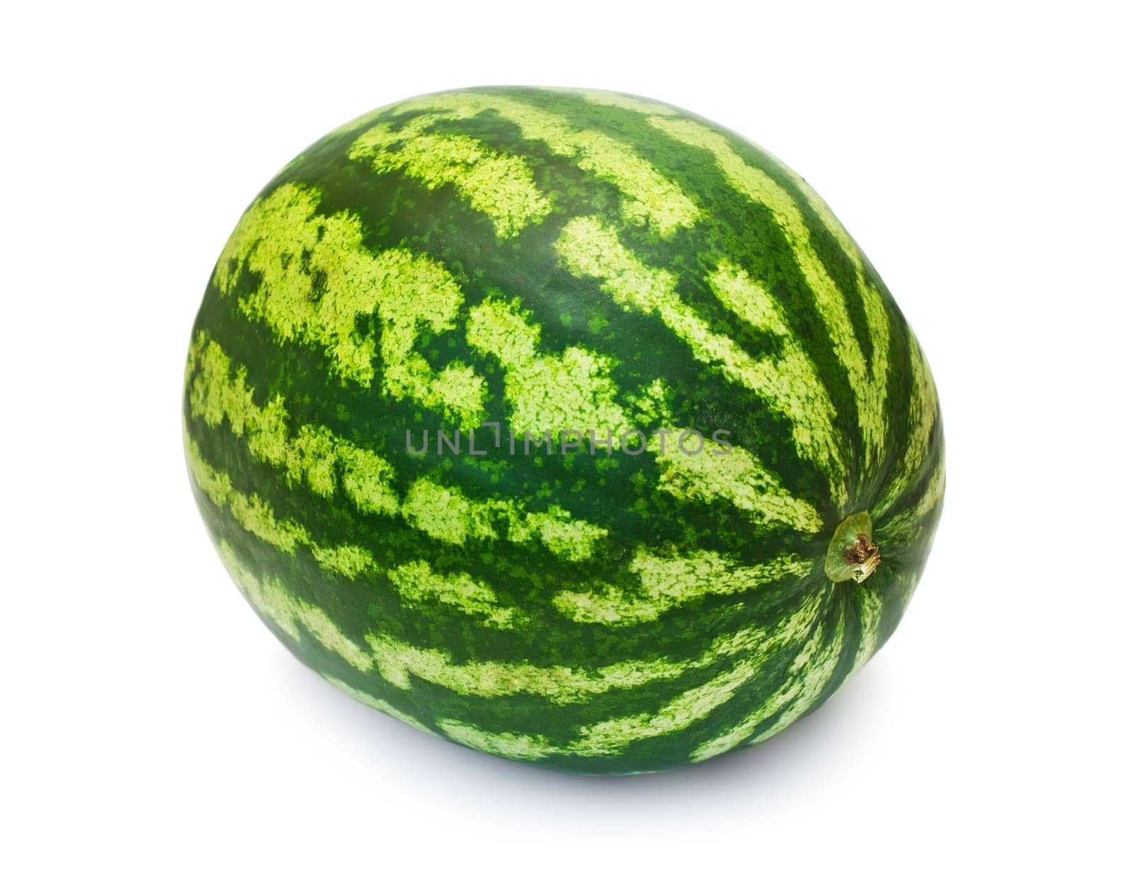 Fresh juicy watermelon isolated on white background