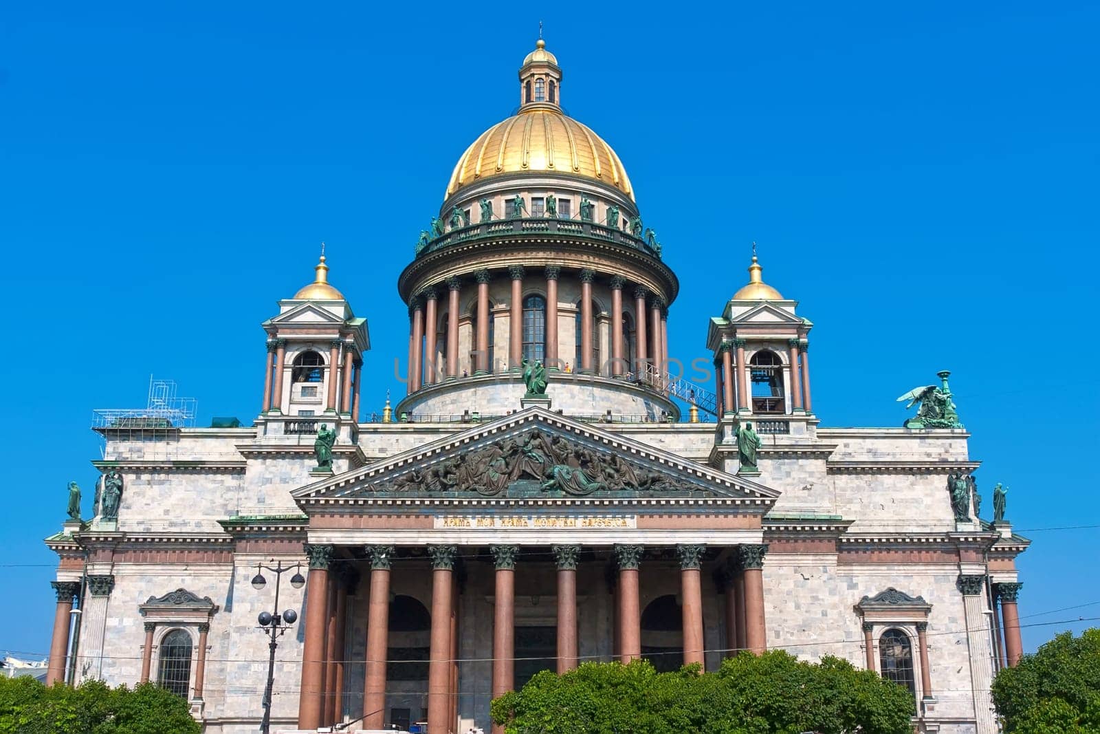 St Isaac Cathedral in Saint Petersburg, Russia
