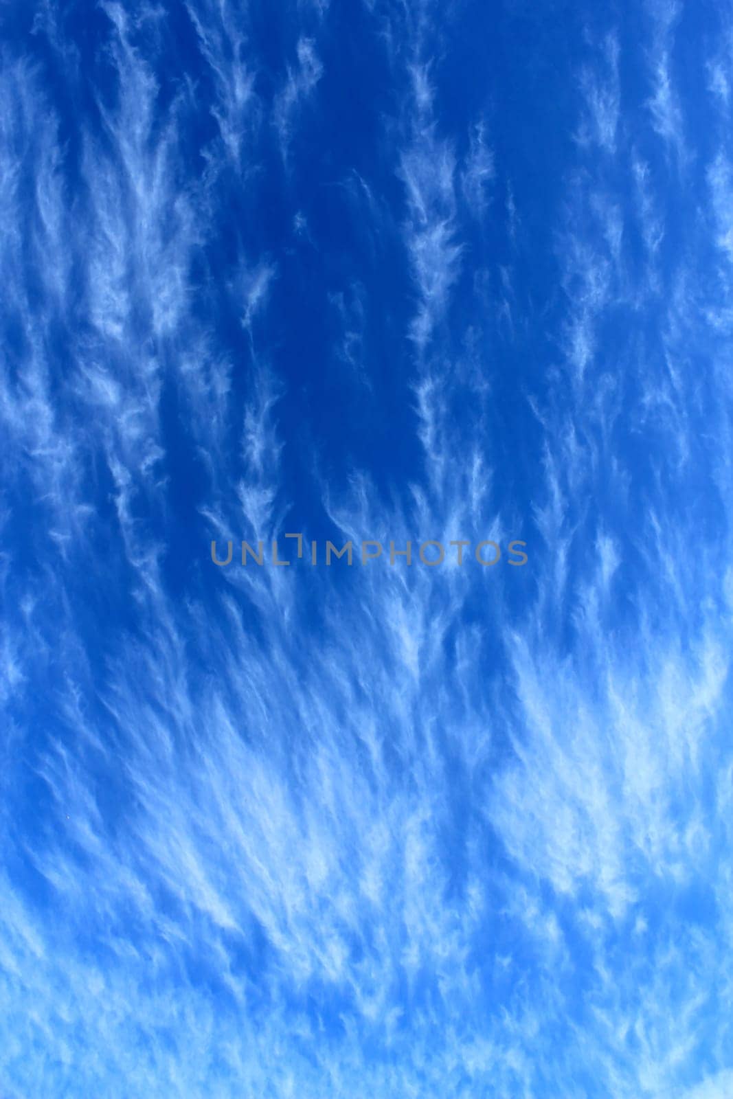 Clouds on the blue sky background