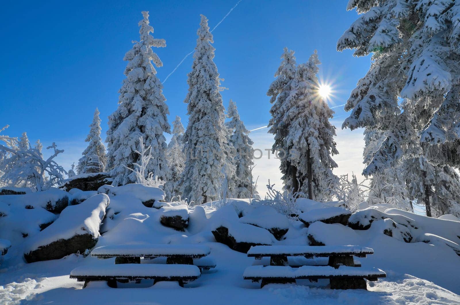 Winter at the Ochsenkopf
