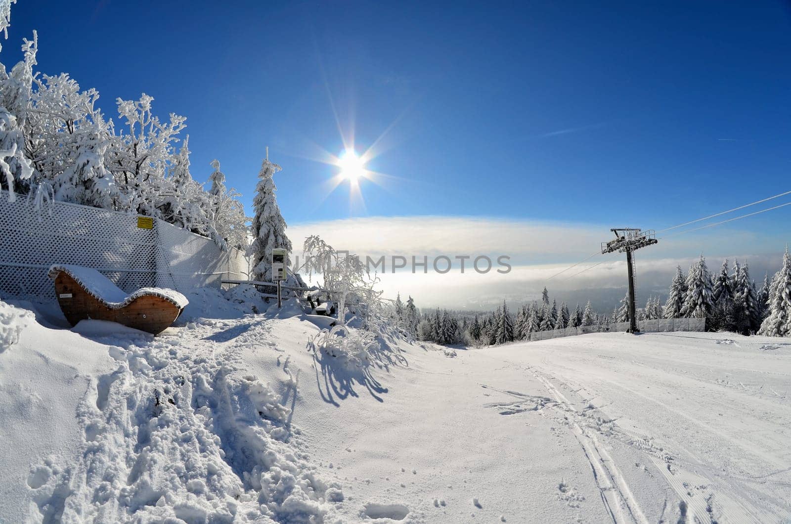 Winter at the Ochsenkopf