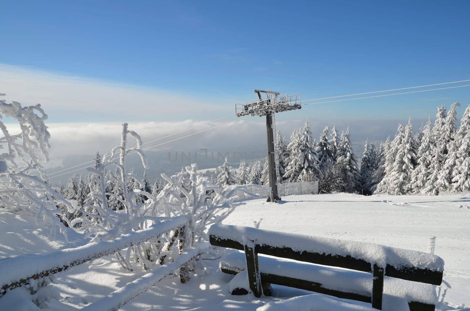 Winter at the Ochsenkopf