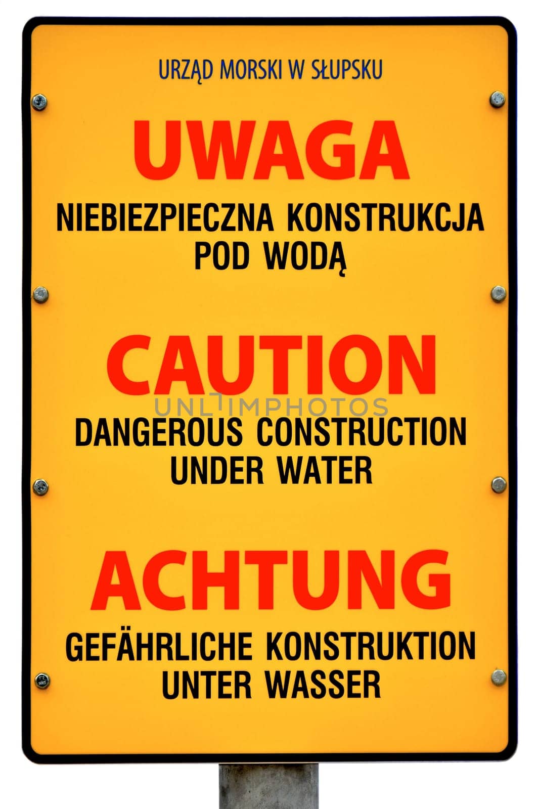 Warning sign