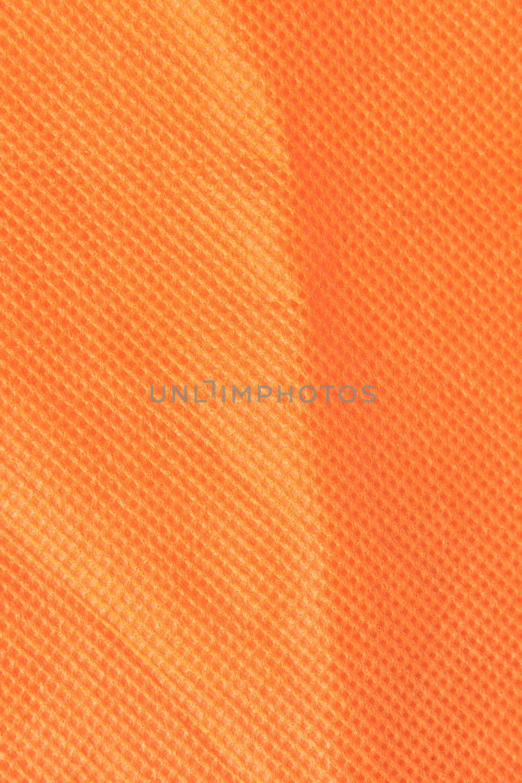 Fabric texture background, orange color
